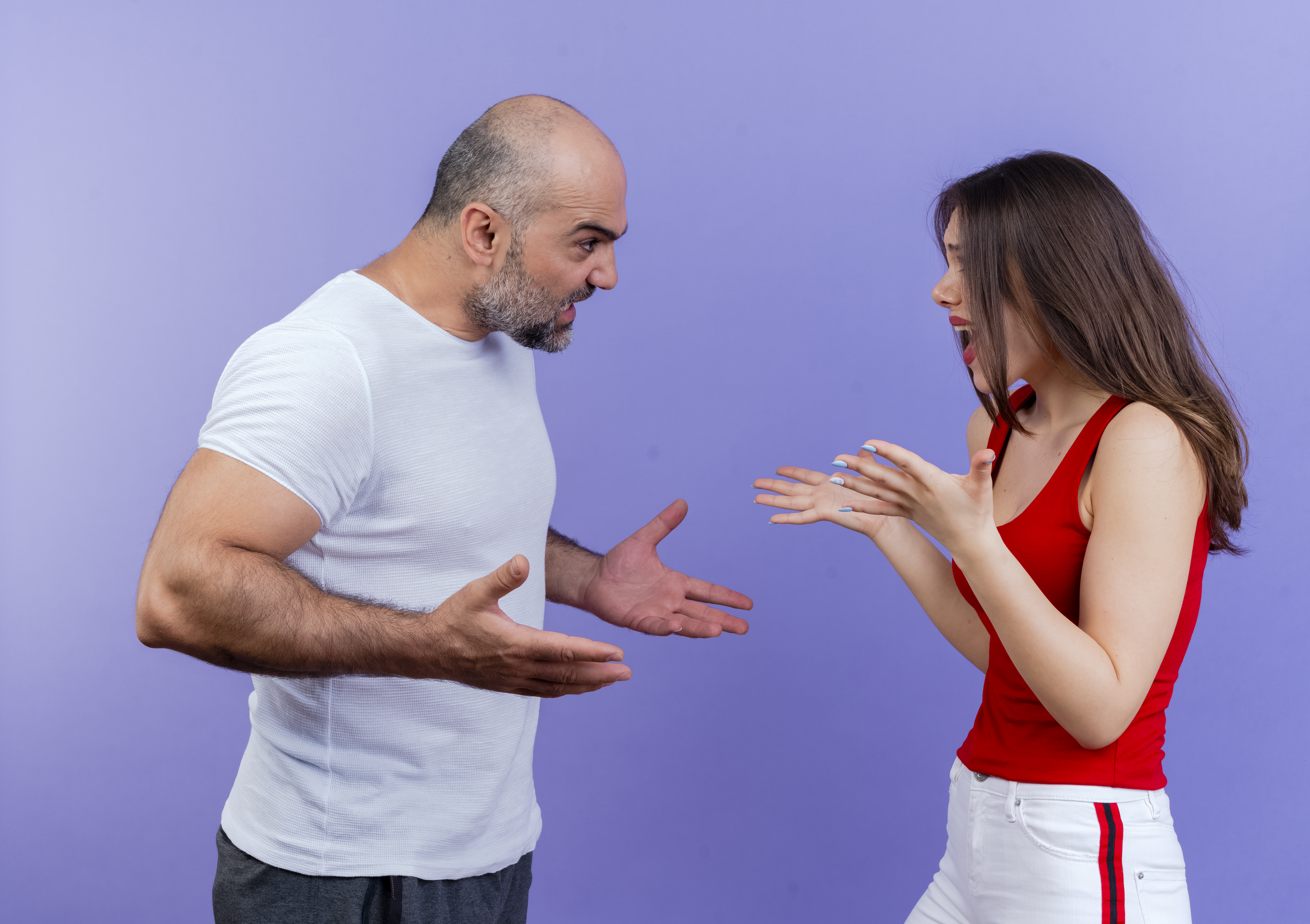 Man and woman arguing | Source: Freepik