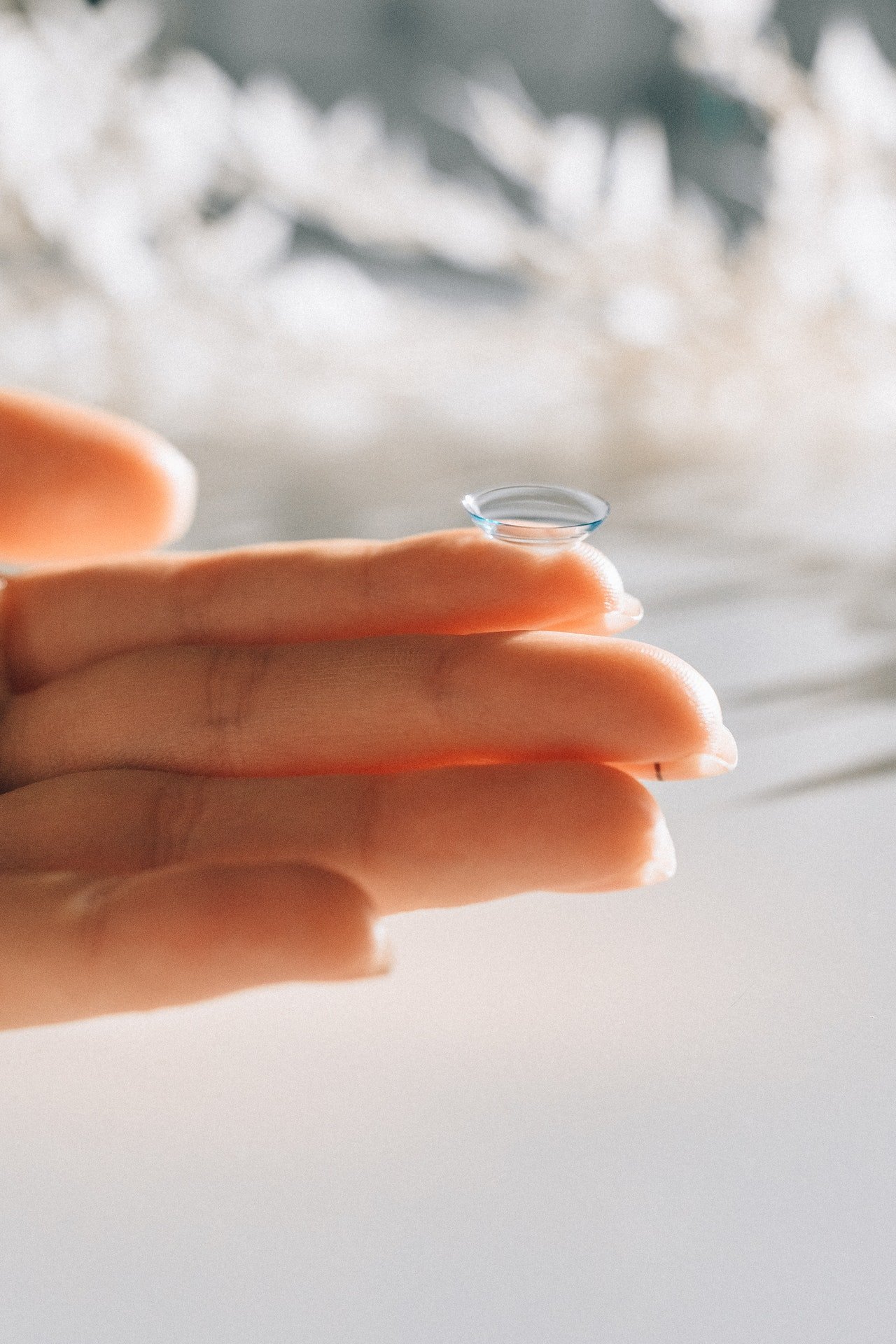 Photo of a contact lens | Photo: Pexels