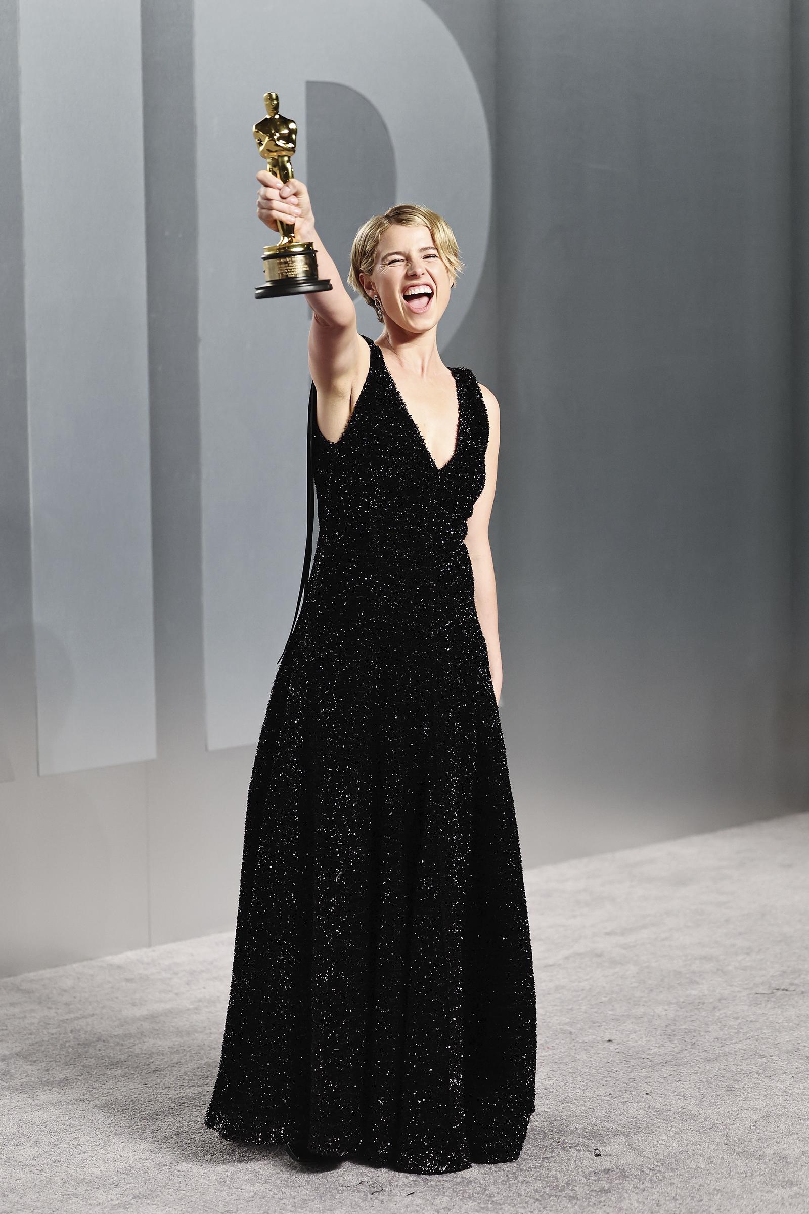 Jessie Buckley attends the 2026 Vanity Fair Oscar Party Hosted By Mark Guiducci at Los Angeles County Museum of Art on 15 March 2026 in Los Angeles, California. | Source: Getty Images