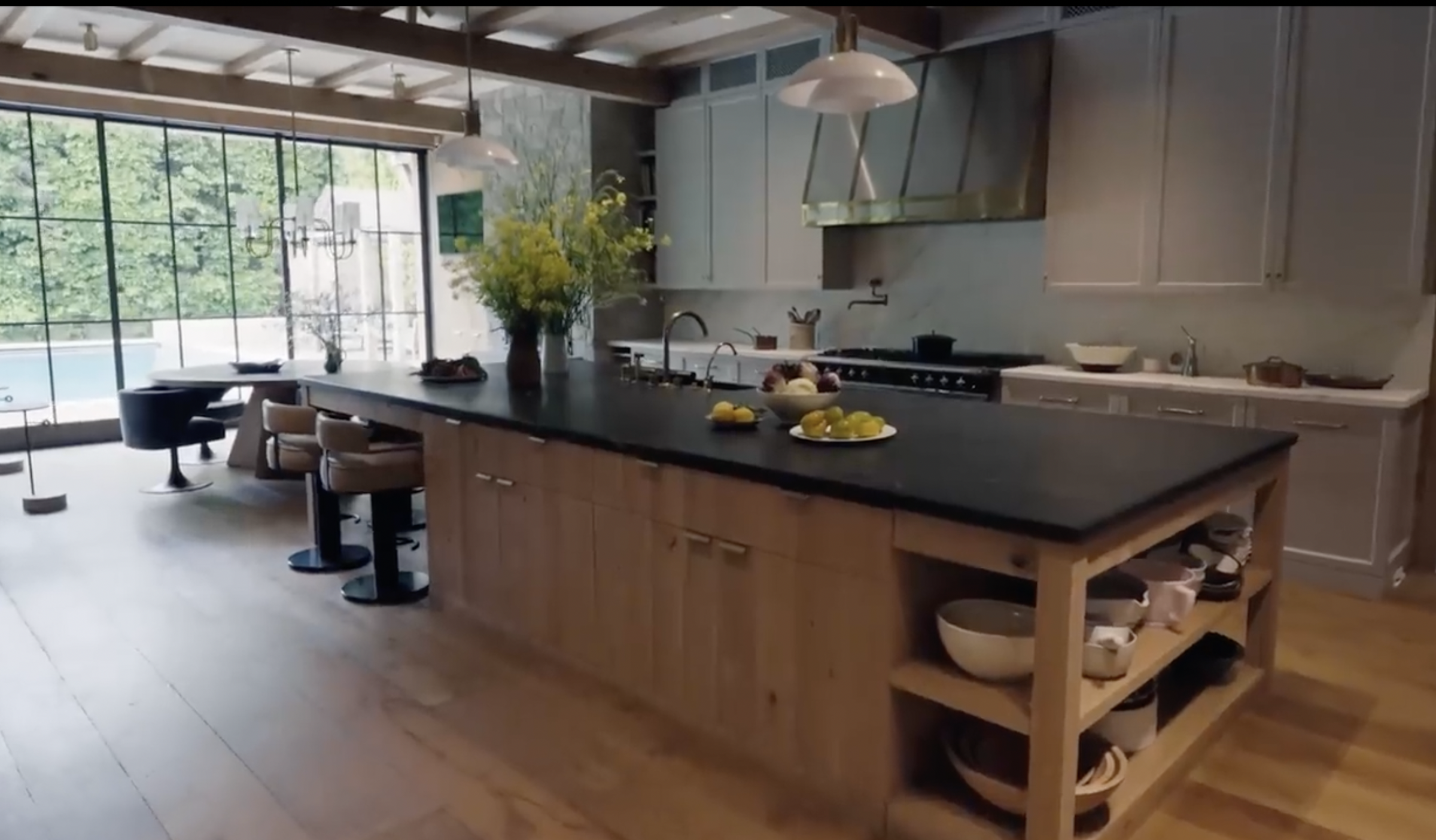 A look at Jennifer Garner's kitchen from a post dated September 3, 2024. | Source: YouTube/Architectural Digest