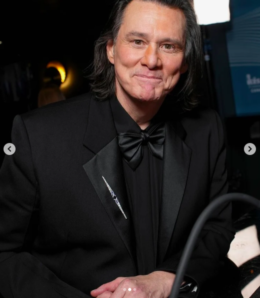 A photo of Jim Carrey at the awards ceremony, posted on March 1, 2026. | Source: Instagram/thealexisstone