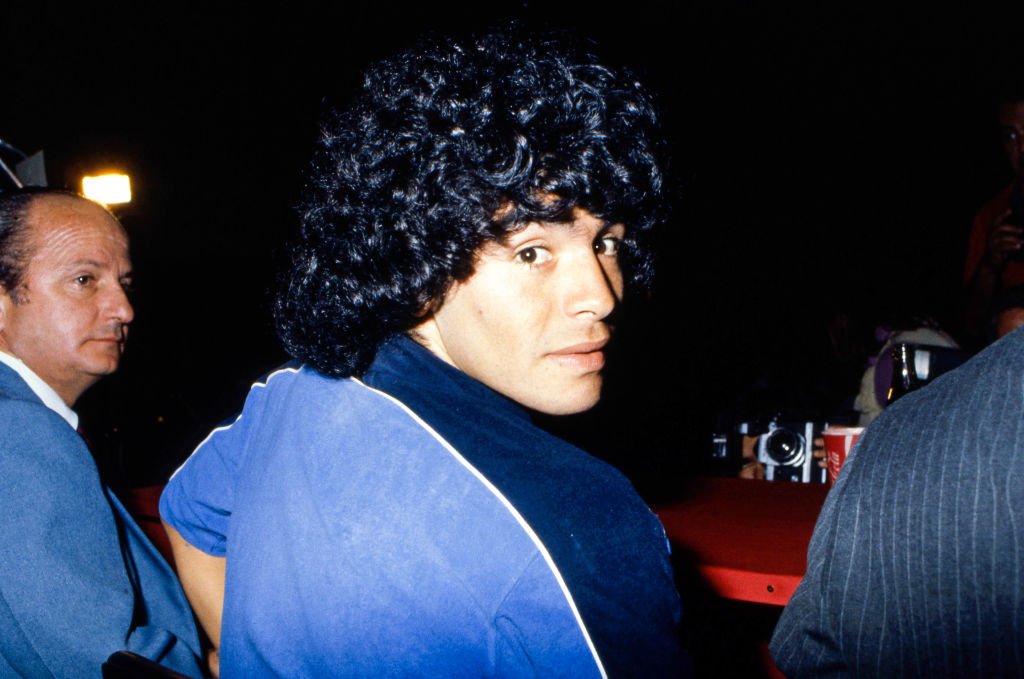 Diego Armando Maradona sous les couleurs de Barça. | Photo : Getty Images