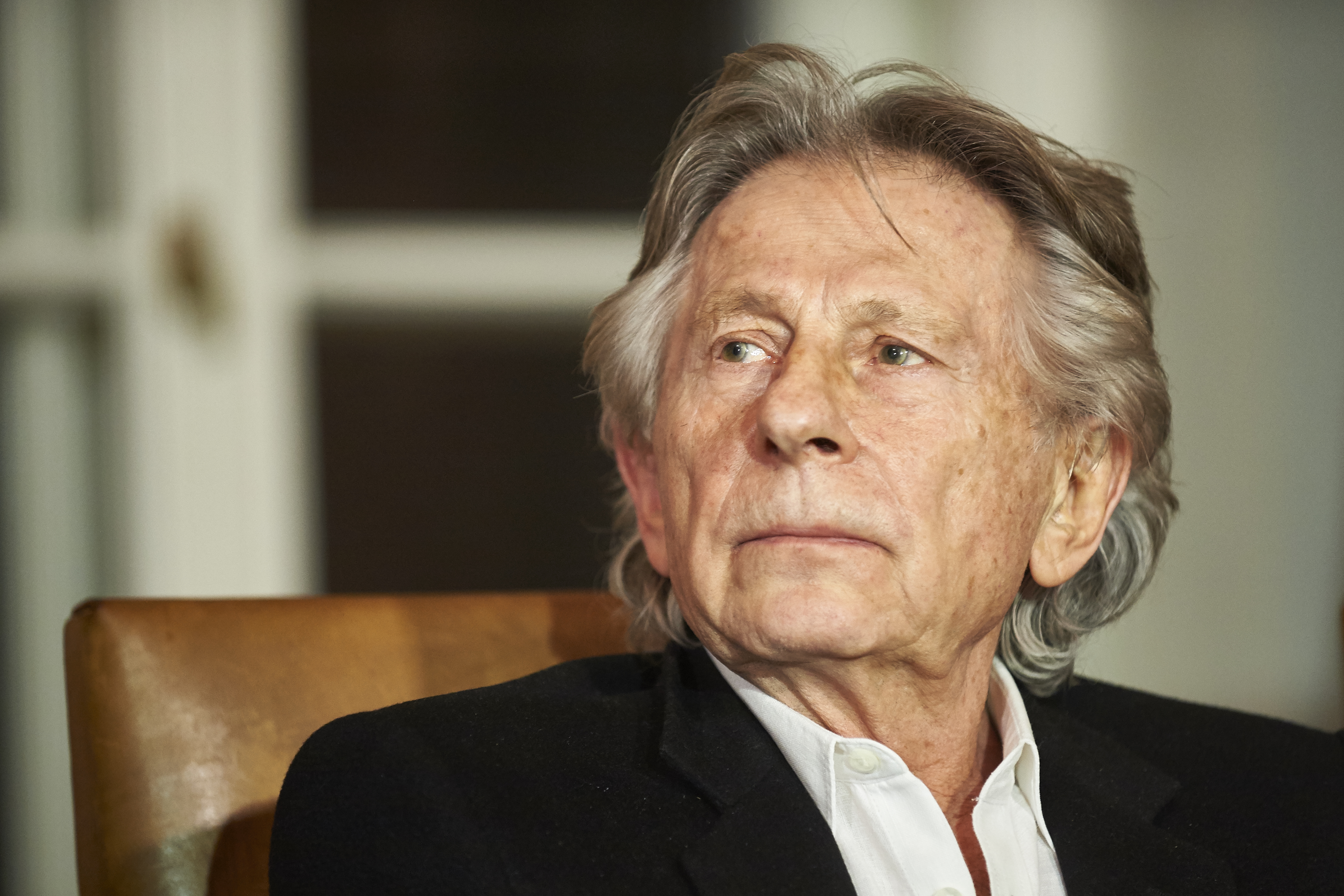 Roman Polanski during a press conference at the Bonarowski Palace Hotel on October 30, 2015 in Krakow, Poland. | Source: Getty Images