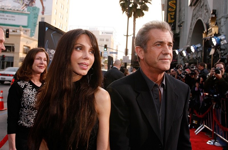 Oksana Grigorieva and Mel Gibson on April 28, 2009 in Hollywood, California | Photo: Getty Images