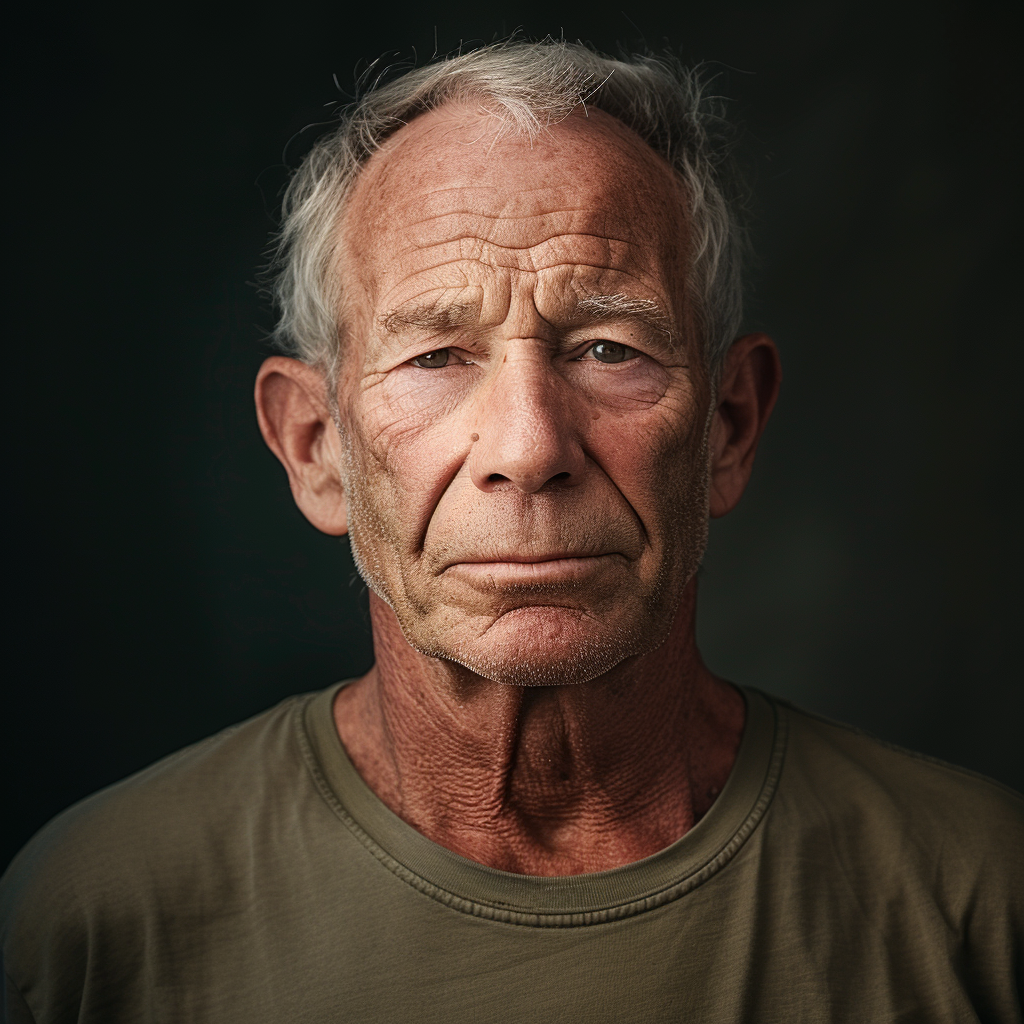 A close-up of an older man | Source: Midjourney