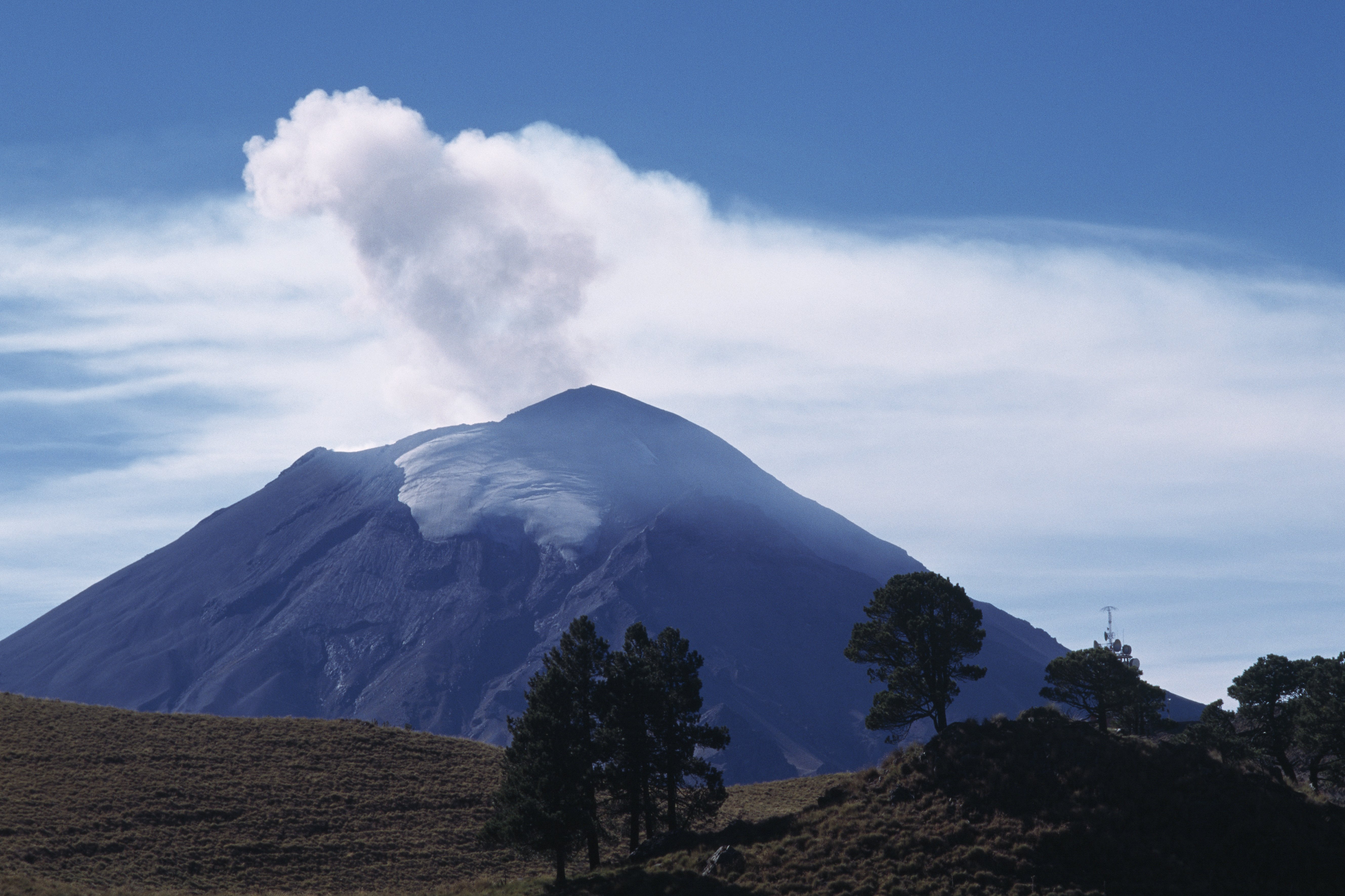 Volcán de Popocatépetl, en Puebla, México. | Foto: Getty Images