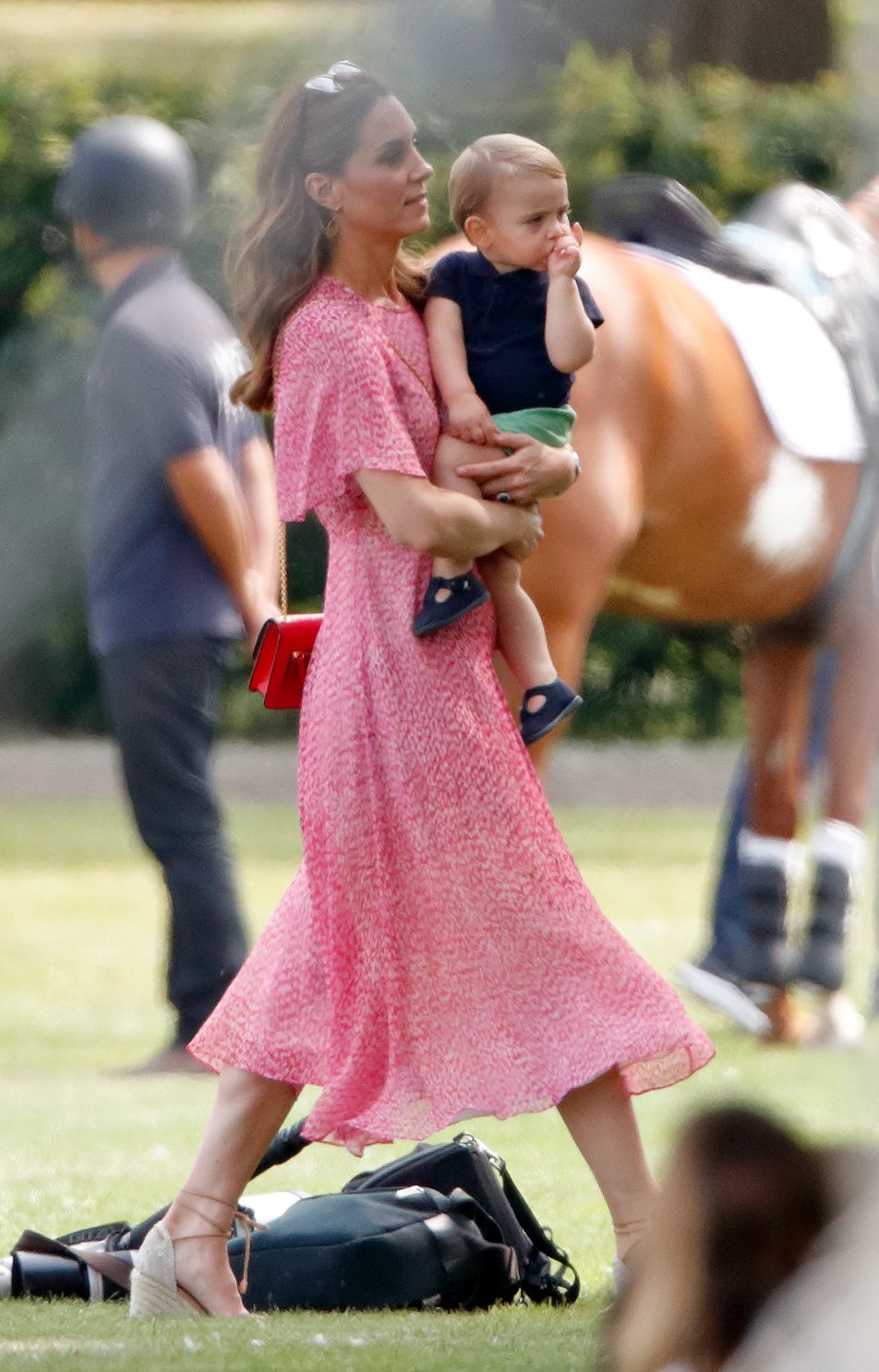 Kate Middleton y el pequeño Príncipe Louis || Fuente: Getty Images Kate Middleton y el pequeño Príncipe Louis || Fuente: Getty Images