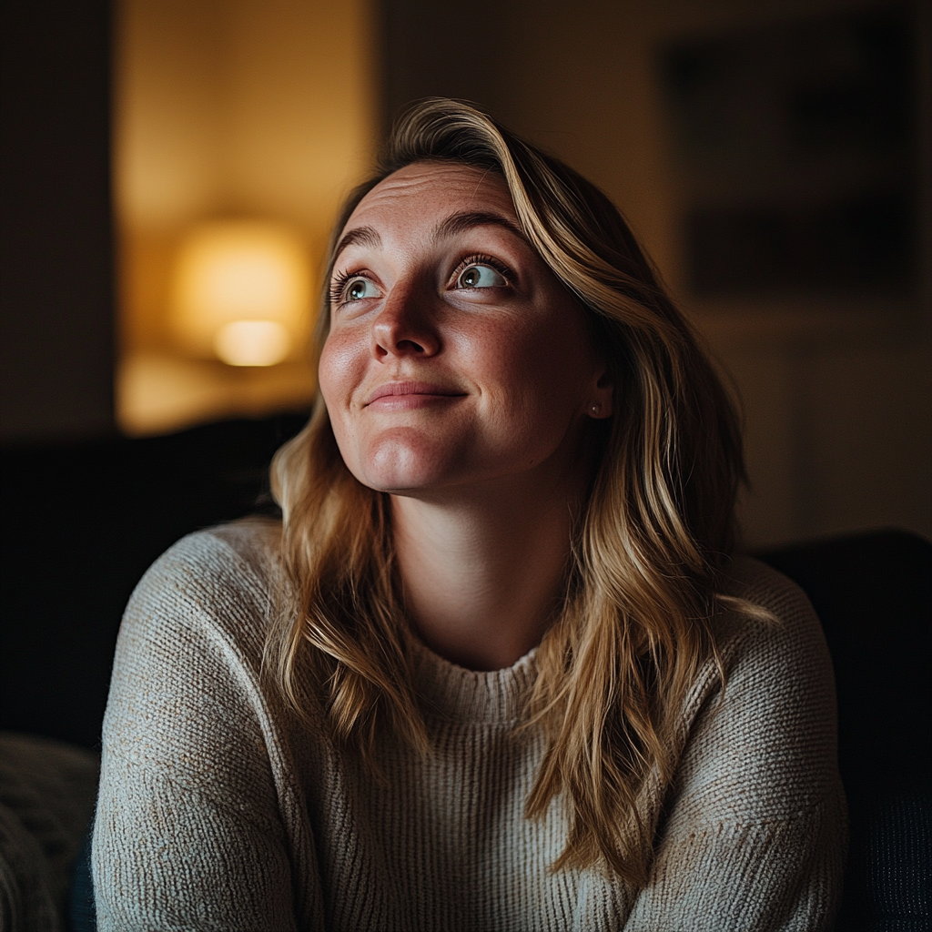 A smiling woman | Source: Midjourney