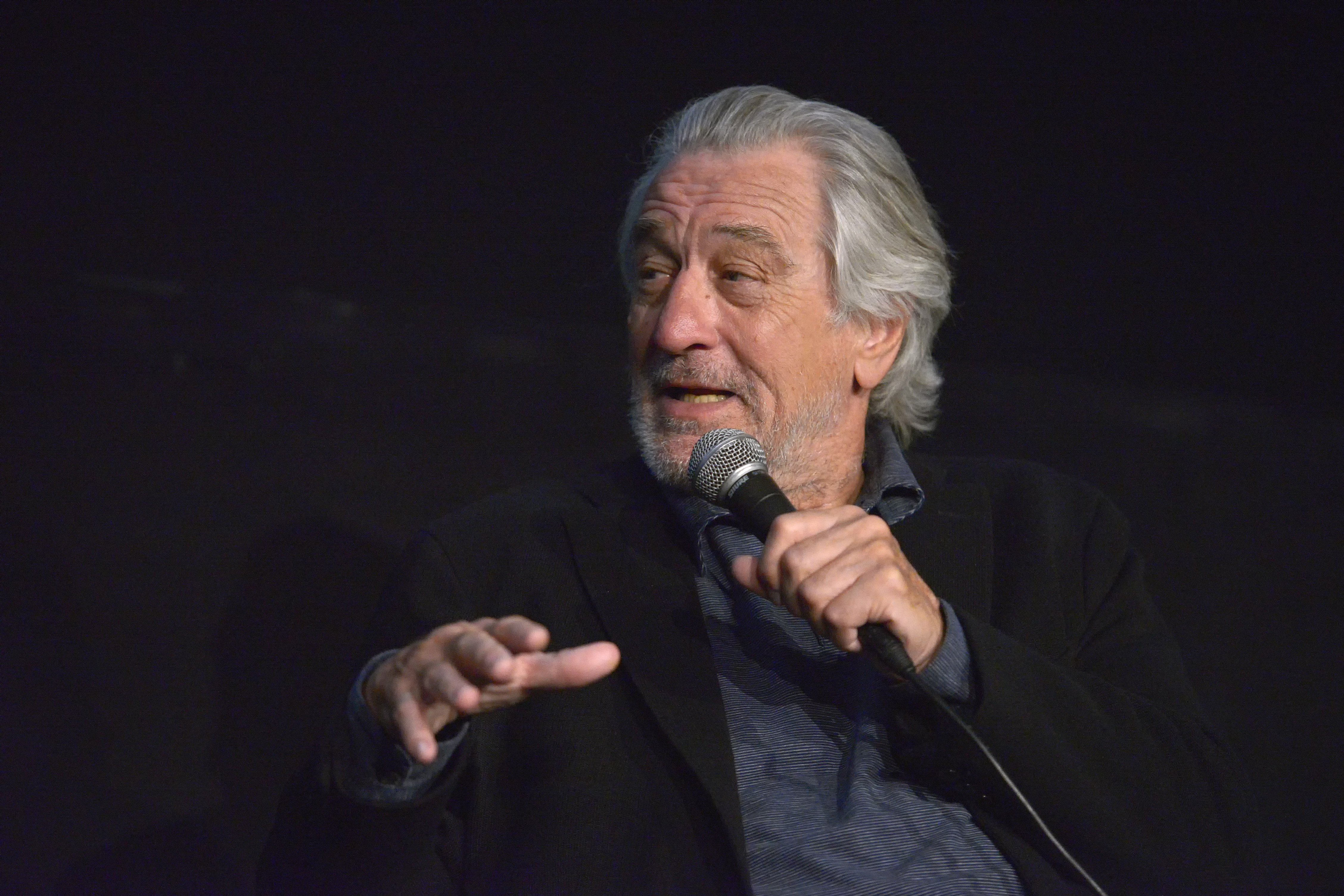 Robert De Niro at a Q&A session at a screening for Netflix's "The Irishman" on January 4, 2020 | Source: Getty Images