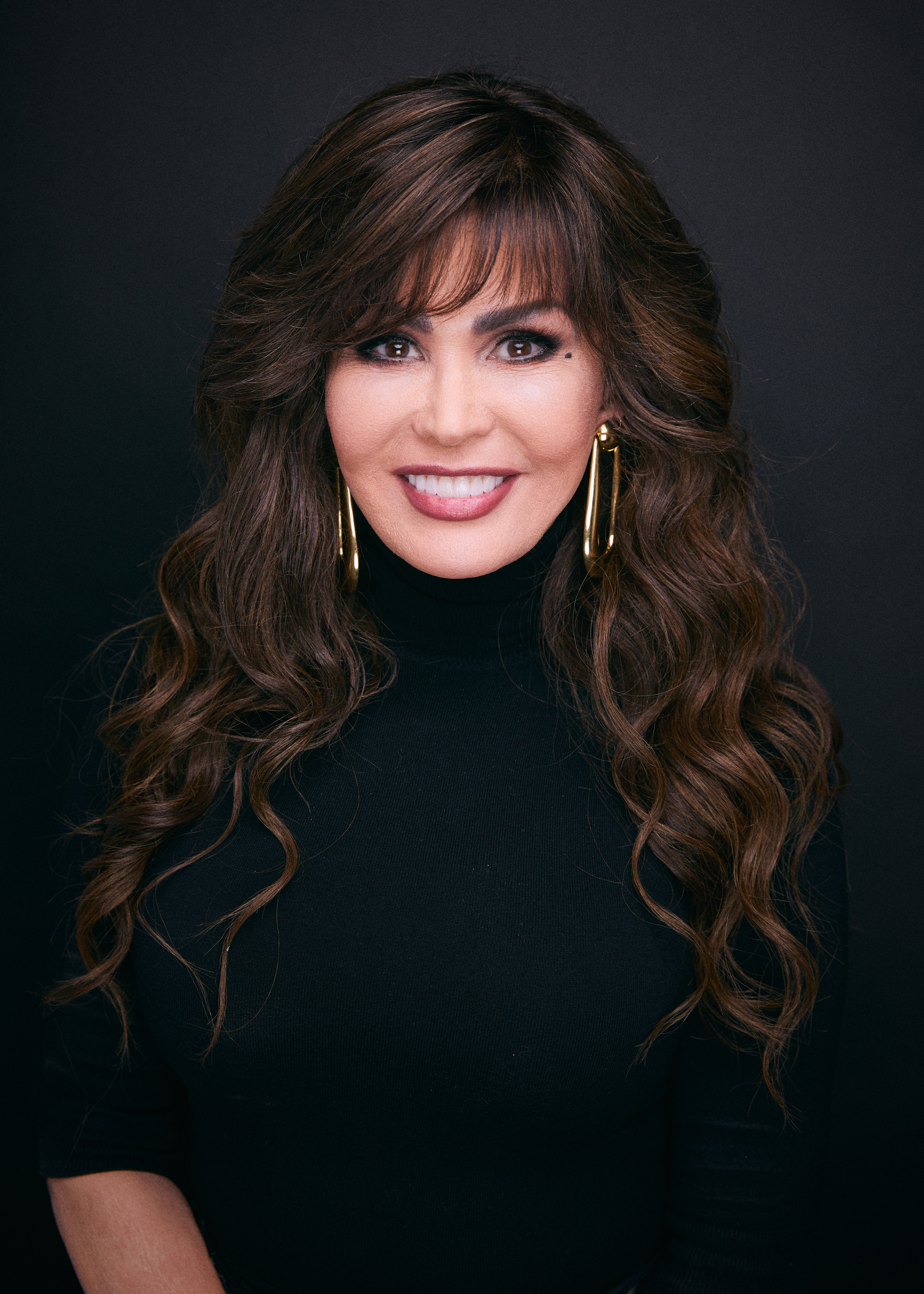 Marie Osmond pictured for a season 3 episode of "The Kelly Clarkson Show" in 2021. | Source: Getty Images