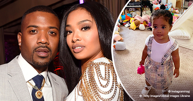 LHH Stars Ray J and Princess Love's Daughter Melody Wears Burberry ...