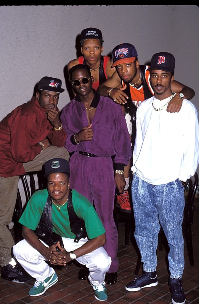 New Edition at the 1990 MTV Video Music Awards at in Los Angeles | Photo: Getty Images