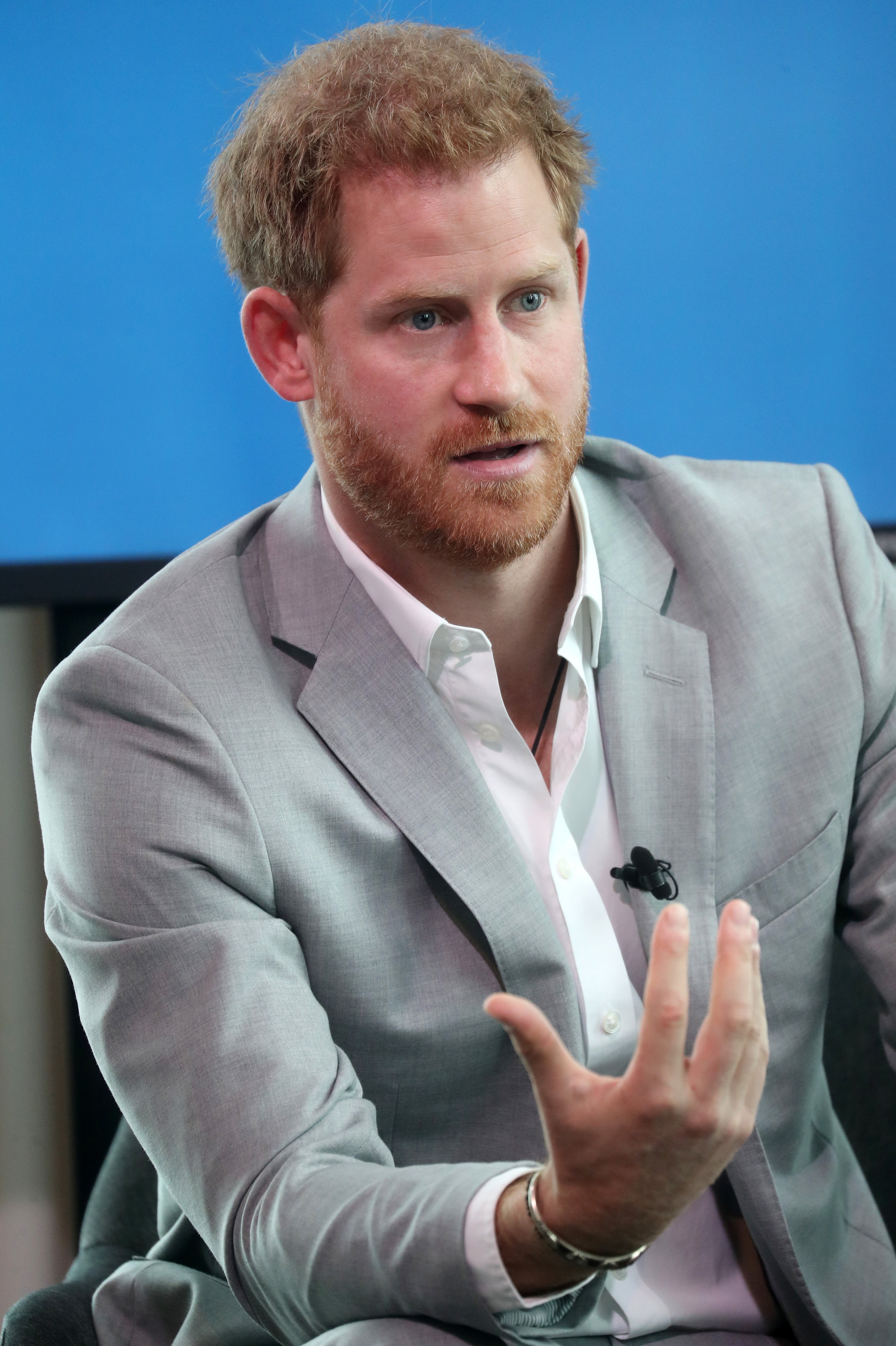 Prince Harry, Duke of Sussex announces a partnership between Booking.com, SkyScanner, CTrip, TripAdvisor and Visa called 'Travalyst' at A'dam Tower on September 03, 2019 in Amsterdam, Netherlands | Source: Getty Images