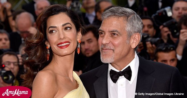 George Clooney's wife Amal gets candid about nursing twins and revealed their first words
