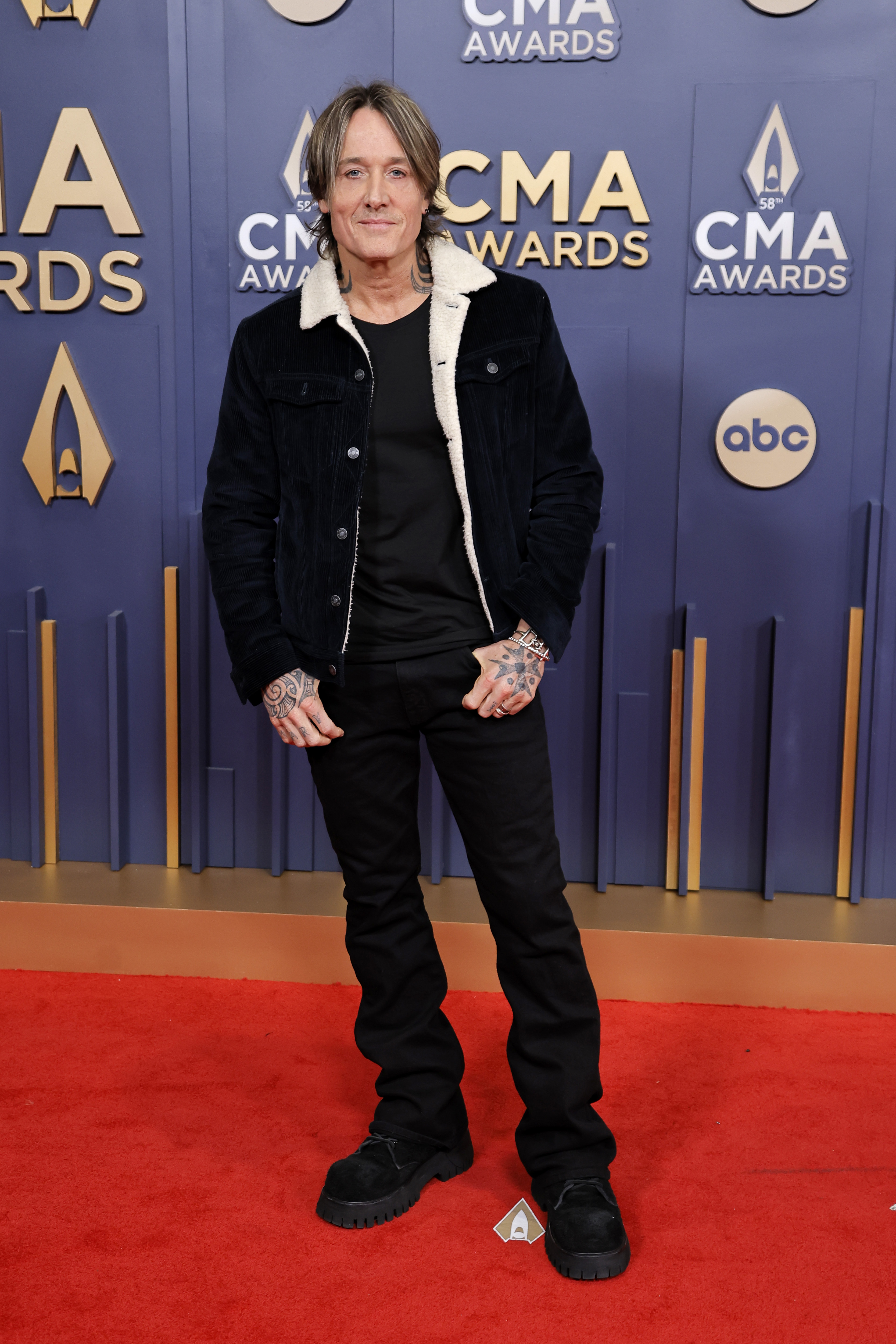 Keith Urban at the 58th Annual CMA Awards in Nashville, Tennessee on November 20, 2024 | Source: Getty Images