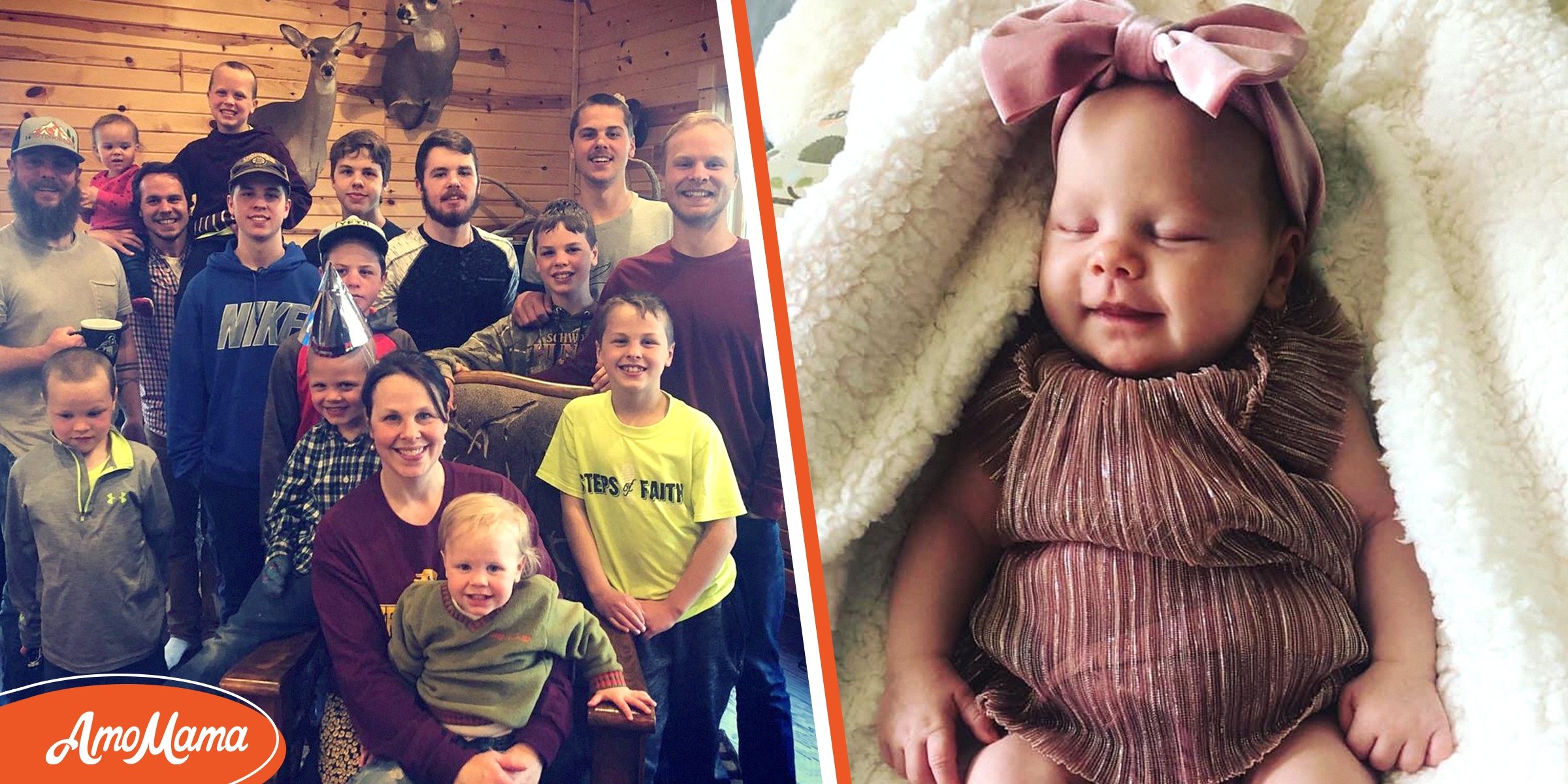 Michigan Mom Of 14 Sons Finally Gives Birth To Her First Daughter At 45 ...