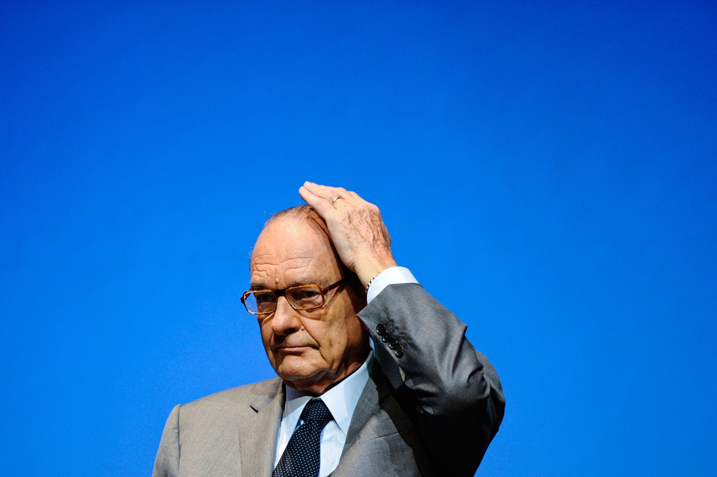 Portrait de l'ancien président français Jacques Chirac lors de la Cérémonie de la Fondation Chirac. | Photo : GettyImage
