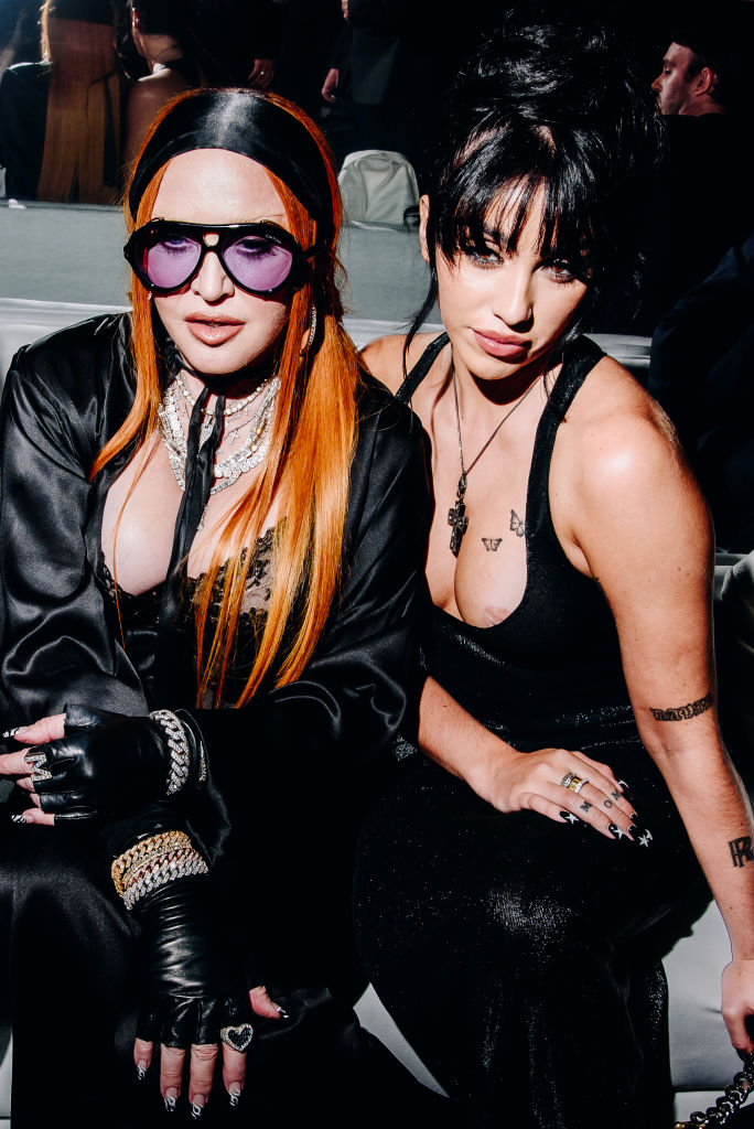 Madonna with daughter Lourdes Leon at the Tom Ford Spring 2023 Ready-to Wear show | Source: Getty Images