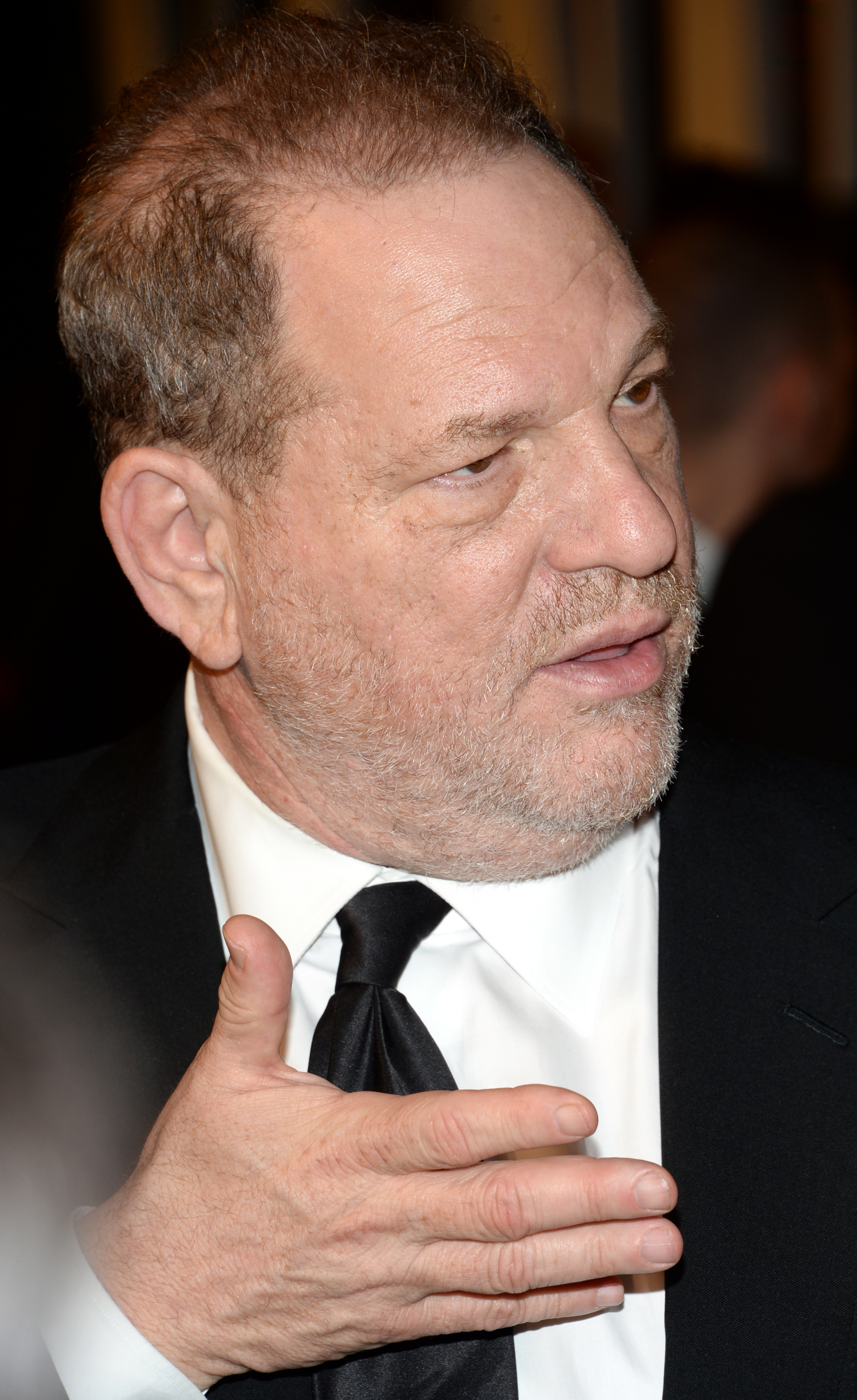 Harvey Weinstein arrives to the Vanity Fair Party following the 88th Academy Awards at The Wallis Annenberg Center for the Performing Arts in Beverly Hills, on February 28, 2016 | Source: Getty Images