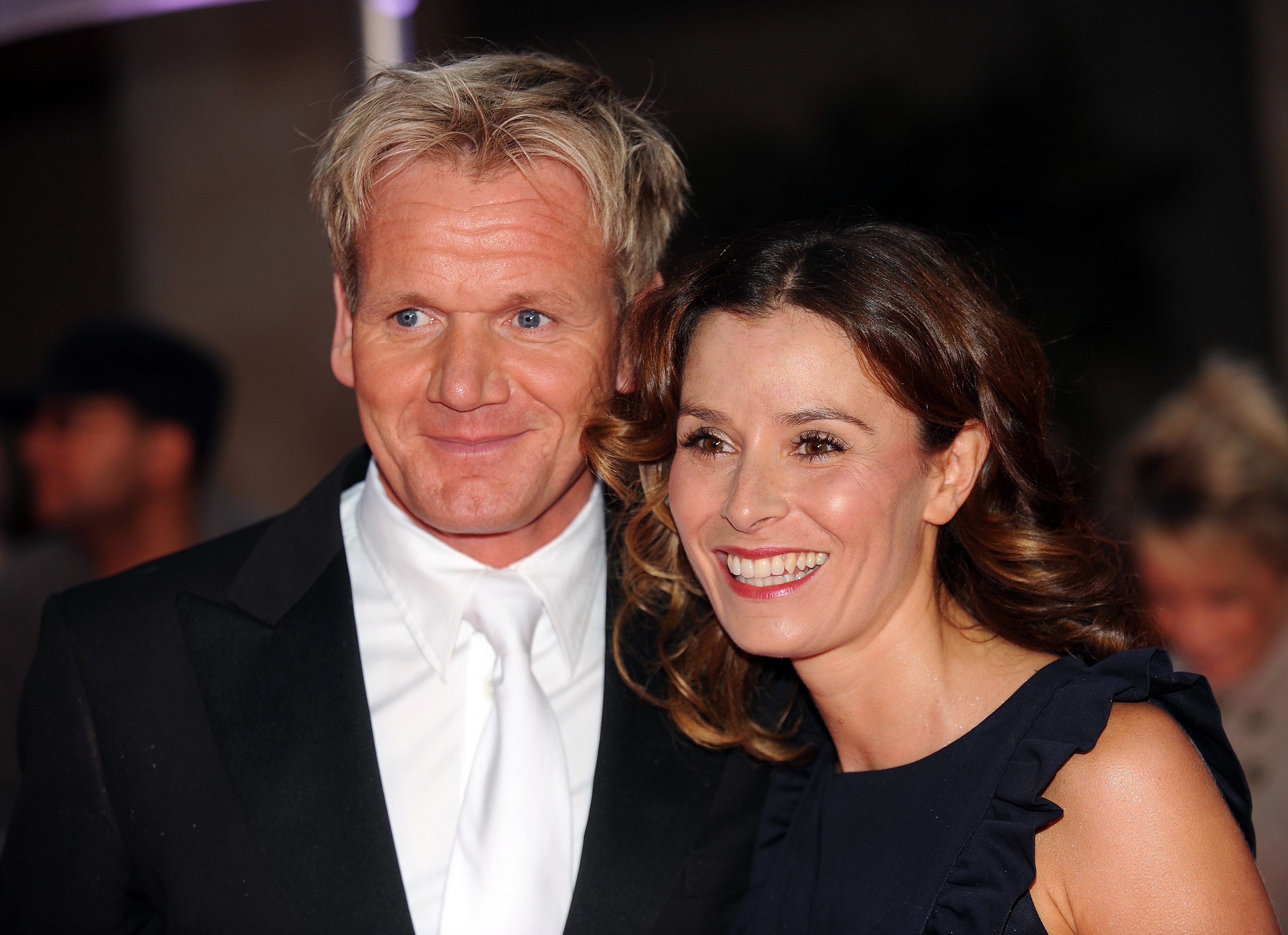 Gordon Ramsay y su esposa Tana Ramsay en el Grosvenor House Hotel, el 5 de octubre de 2009 en Londres, Inglaterra. | Foto: Getty Images