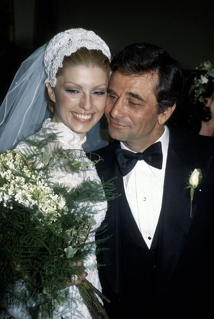 Peter Falk and Shera Danese, circa 1977 | Source: Getty Images