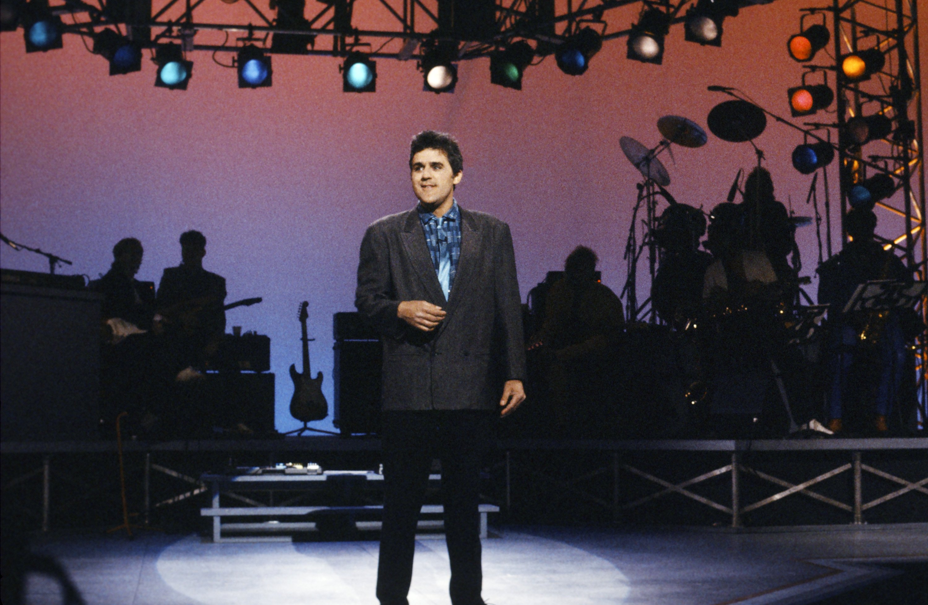 Jay Leno on February 7, 1987. | Source: Getty Images