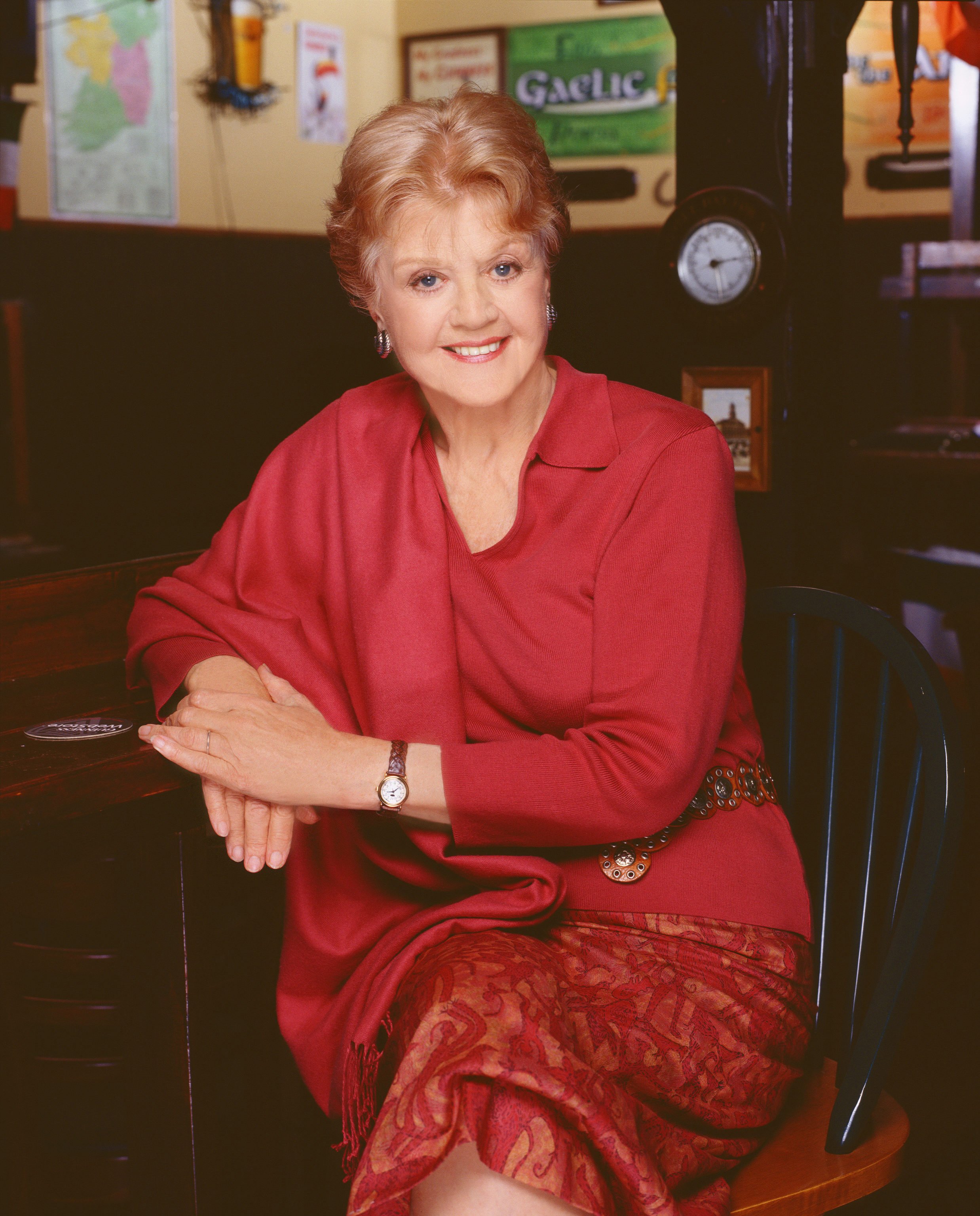 Angela Lansbury photographed for the series 