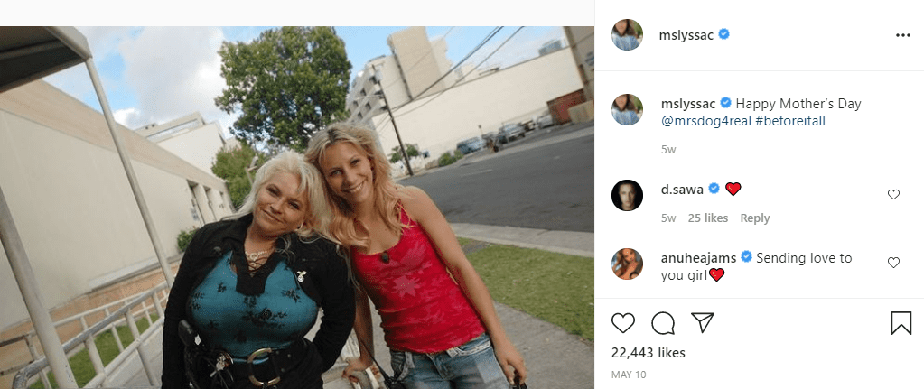 Lyssa Chapman celebrates her late stepmother, Beth Chapman, on May 10, 2020, for Mother’s Day | Photo: Instagram/@mylyssac