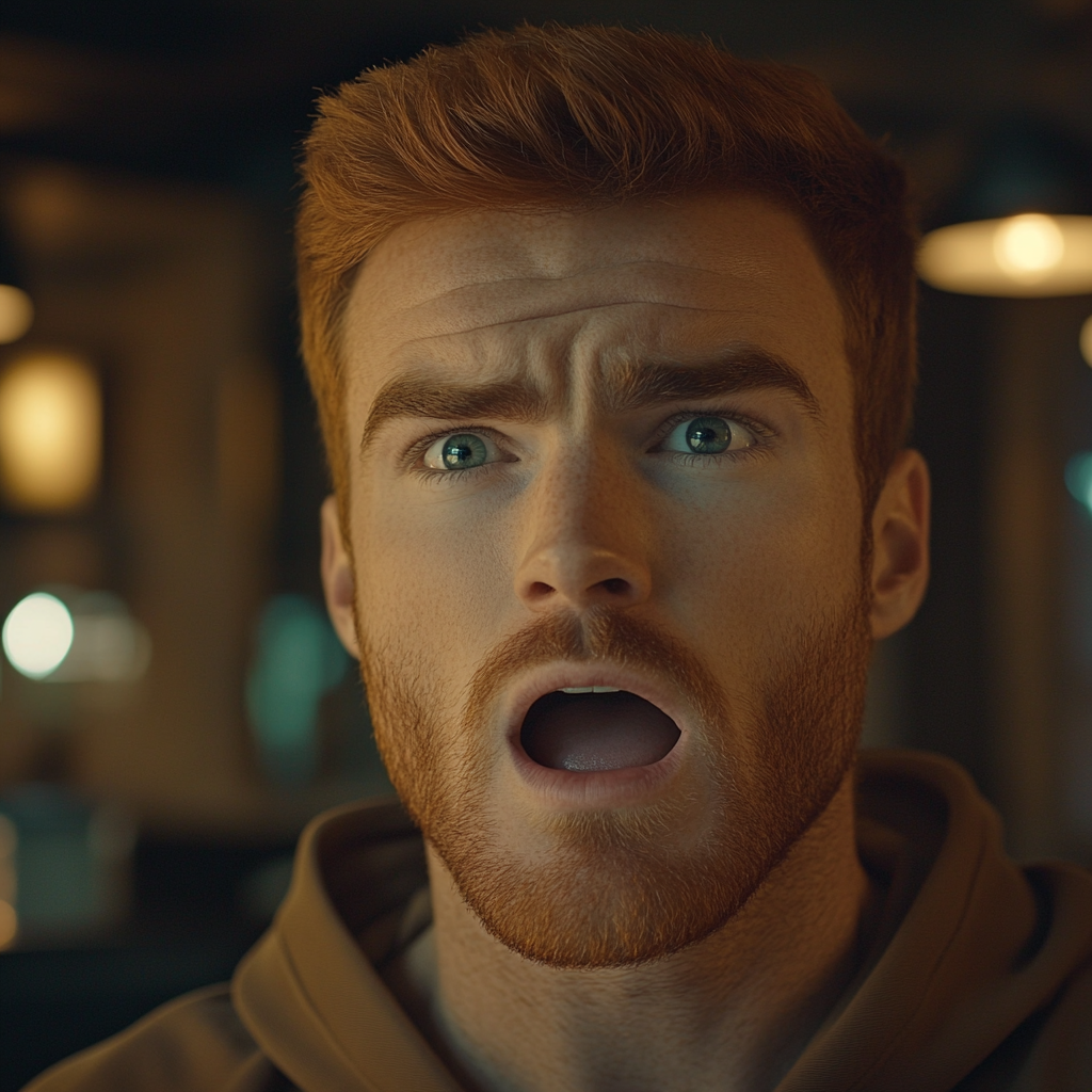 A stunned man | Source: Midjourney