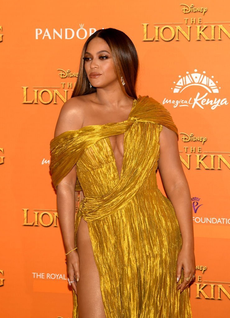 Beyonce Knowles-Carter attends the European Premiere of Disney's "The Lion King" at Odeon Luxe Leicester Square | Photo: Getty Images