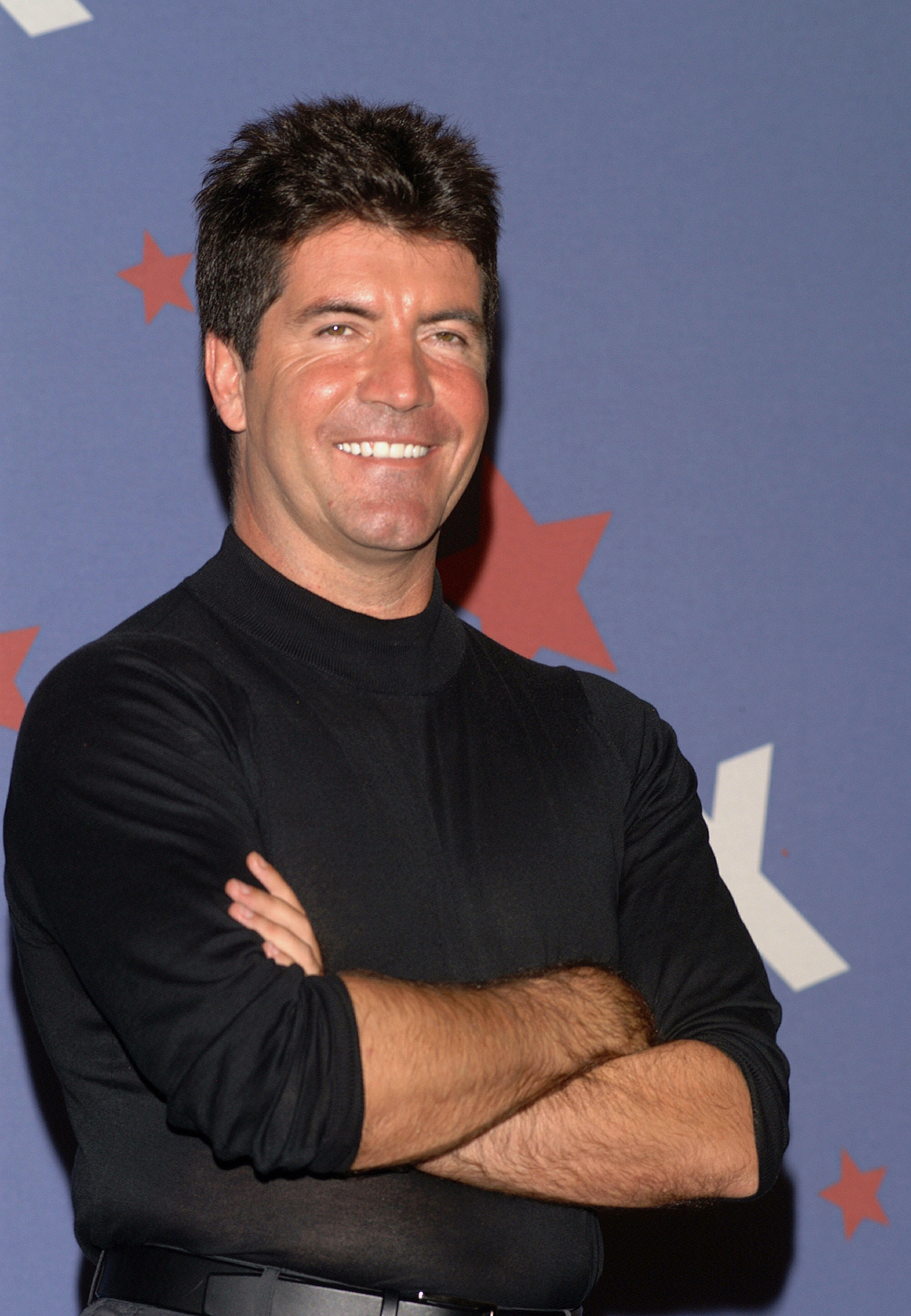 Simon Cowell during "American Idol" Season 1 Finale in Hollywood, California on September 4, 2002 | Source: Getty Images