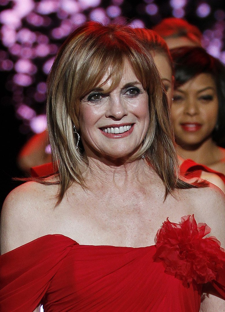 Linda Gray at The Heart Truth’s Red Dress Collection Fashion Show in 2011 | Photo: Wikimedia Commons Images