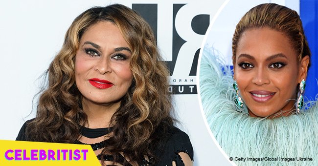 Tina Lawson shares concert photo of Beyoncé, JAY-Z and their twins dressed in white 