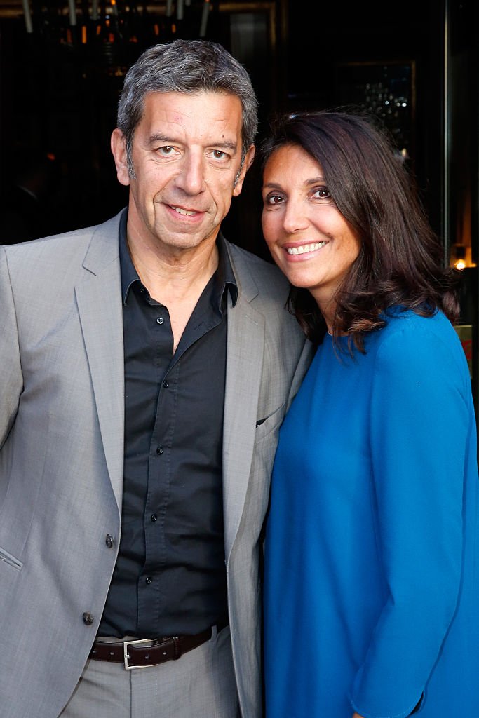 Michel Cymes et son épouse Nathalie. ǀ Source : Getty Images
