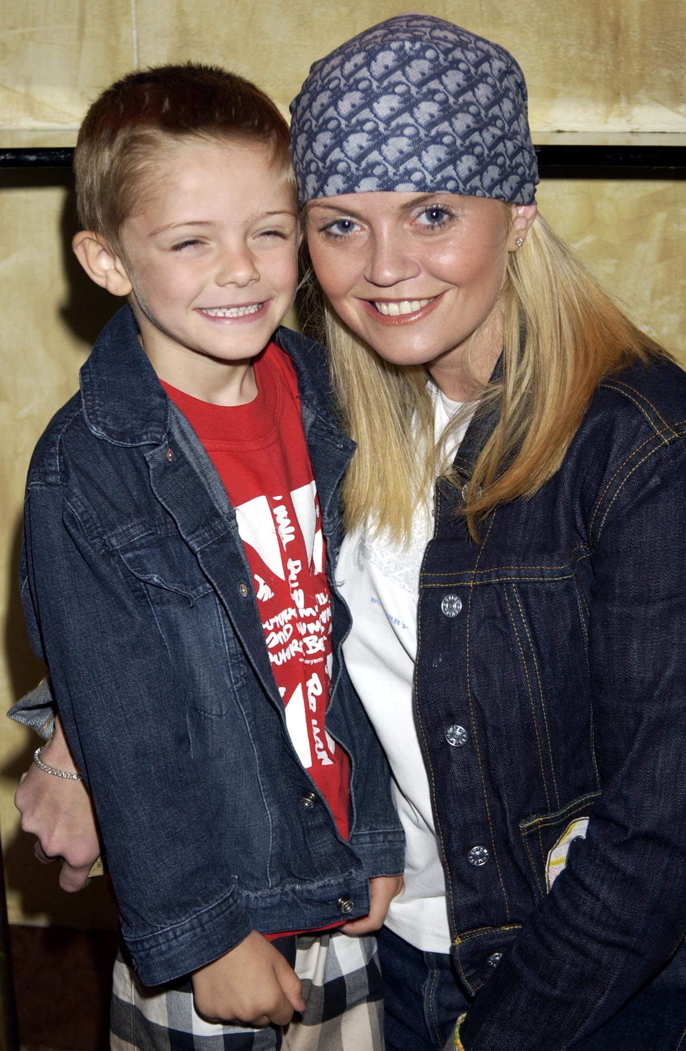 Former Eastenders actress Danniella Westbrook and her son Kai t Planet Hollywood in London | Source: Getty Images