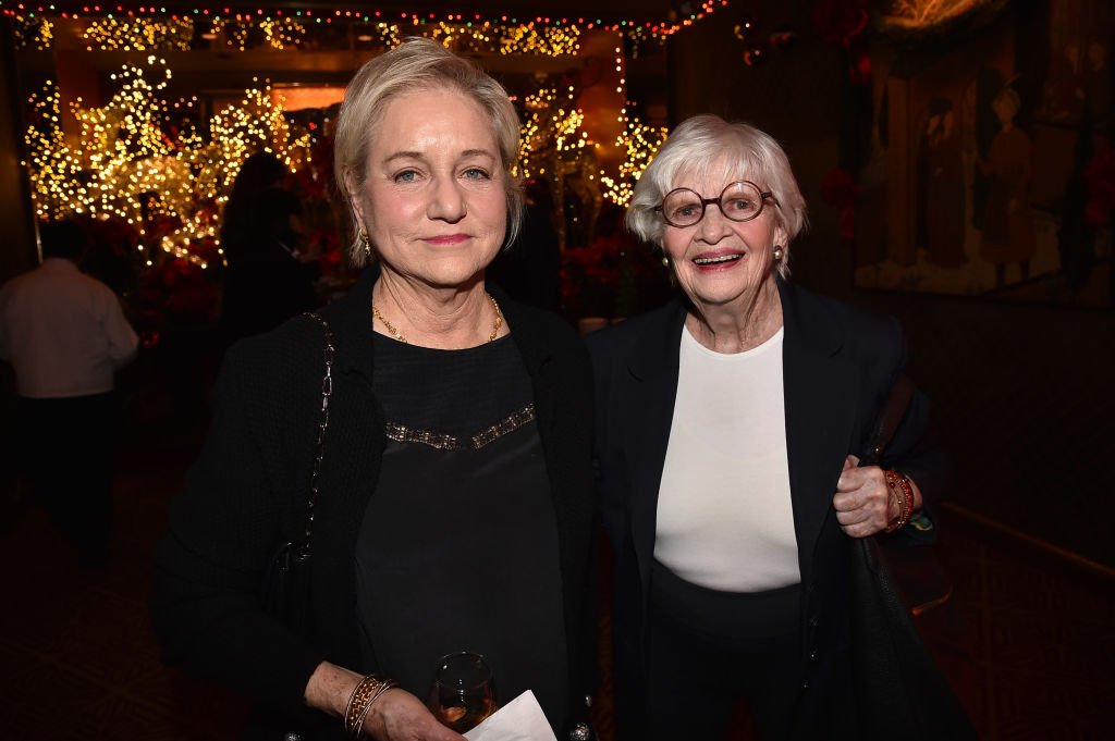  Loraine Boyle and Patricia Bosworth attend Anne Hearst McInerney, Jay McInerney and George Farias Host Christmas Cheer at Doubles Club on December 13, 2019 | Photo: Getty Images