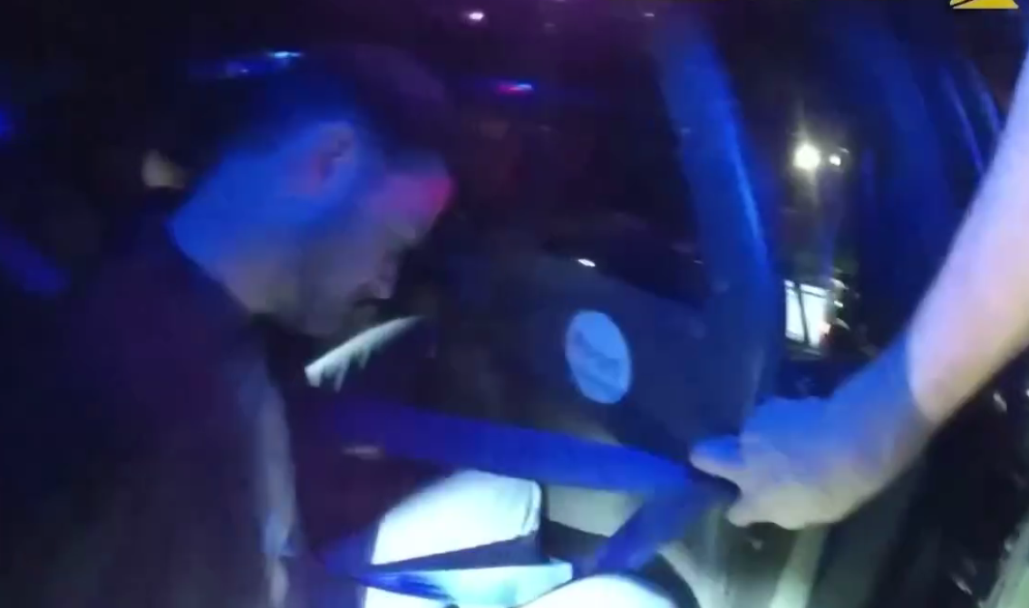 Justin Timberlake's DWI arrest bodycam footage, posted on March 22, 2026 | Source: Facebook/Entertainment Tonight