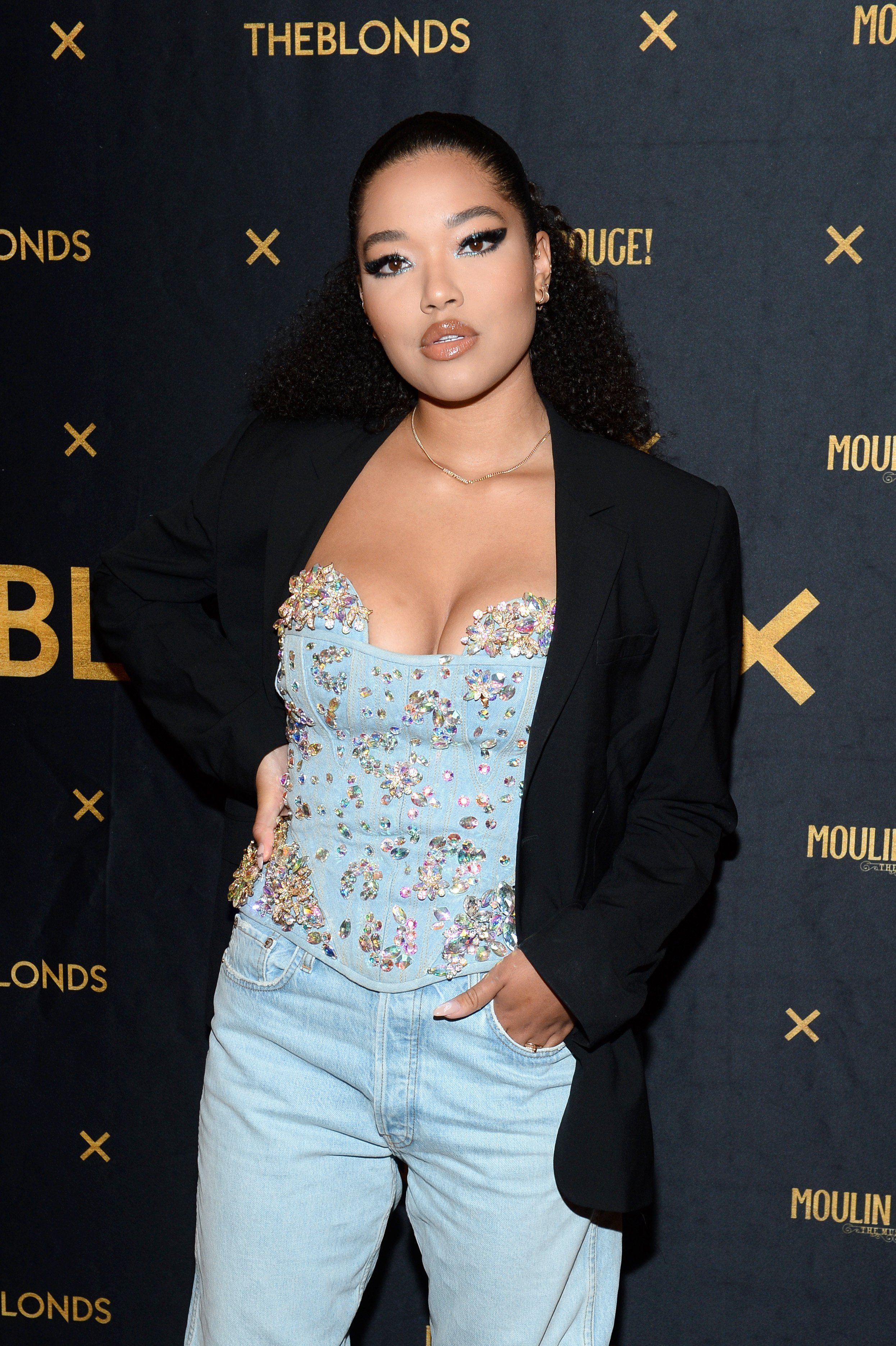 Ming Lee Simmons attending "The Blonds x esMoulin Rouge! The Musical" during New York Fashion Week in September 2019. | Photo: Getty Images