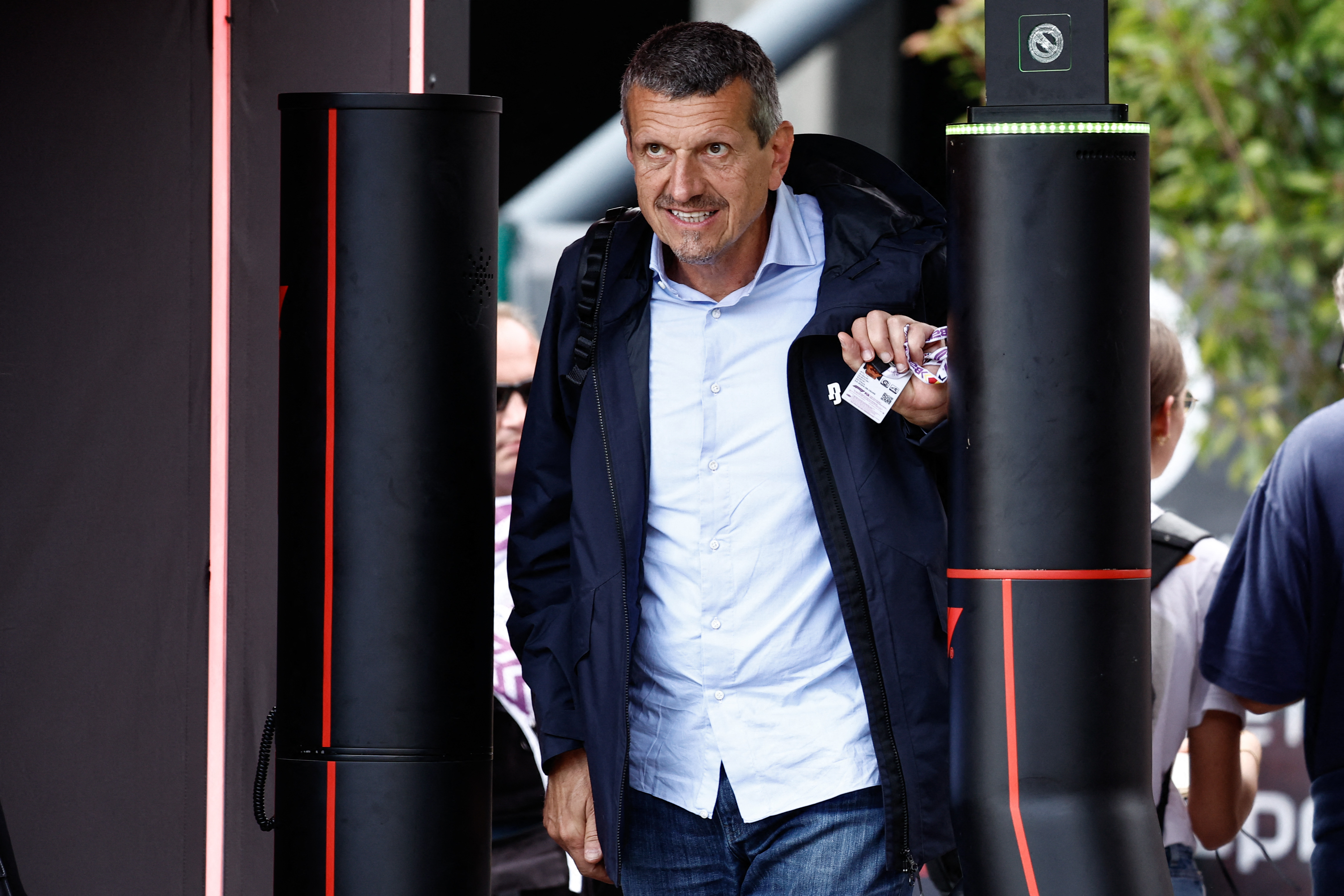 Guenther Steiner walking in the paddock ahead of the Formula 1 Belgian Grand Prix on July 26, 2024. | Source: Getty Images