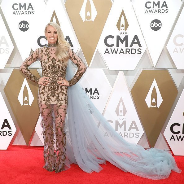 Carrie Underwood attends the 53nd annual CMA Awards at Bridgestone Arena in Nashville, Tennessee | Photo: Getty Images
