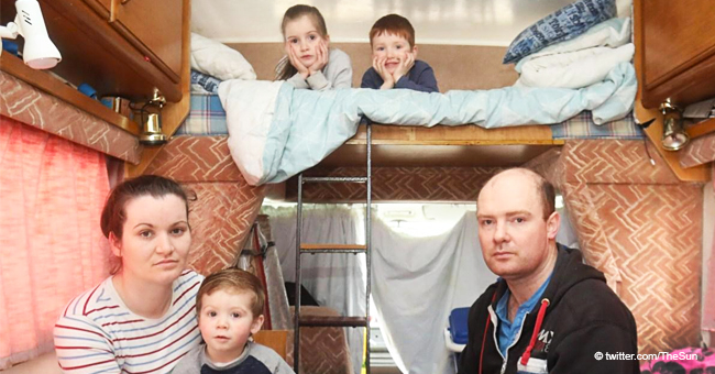 Distraught Parents of Three Share Their Struggle of Living 'like Sardines’ in a Mobile Home