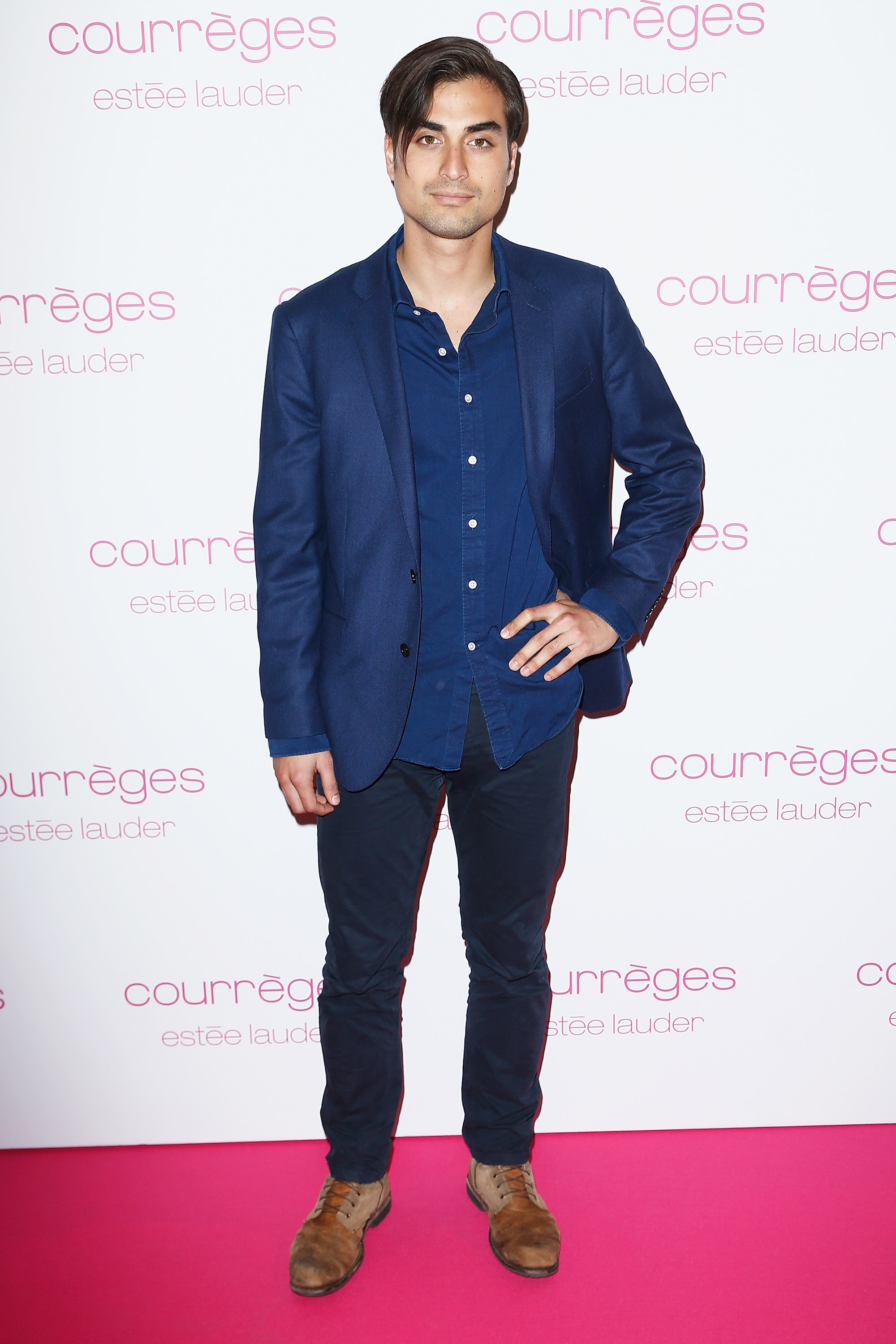 Model Tuki Brando at the Courreges and Estee Lauder dinner party during Paris Fashion Week on March 7, 2015, in Paris, France | Source: Getty Images