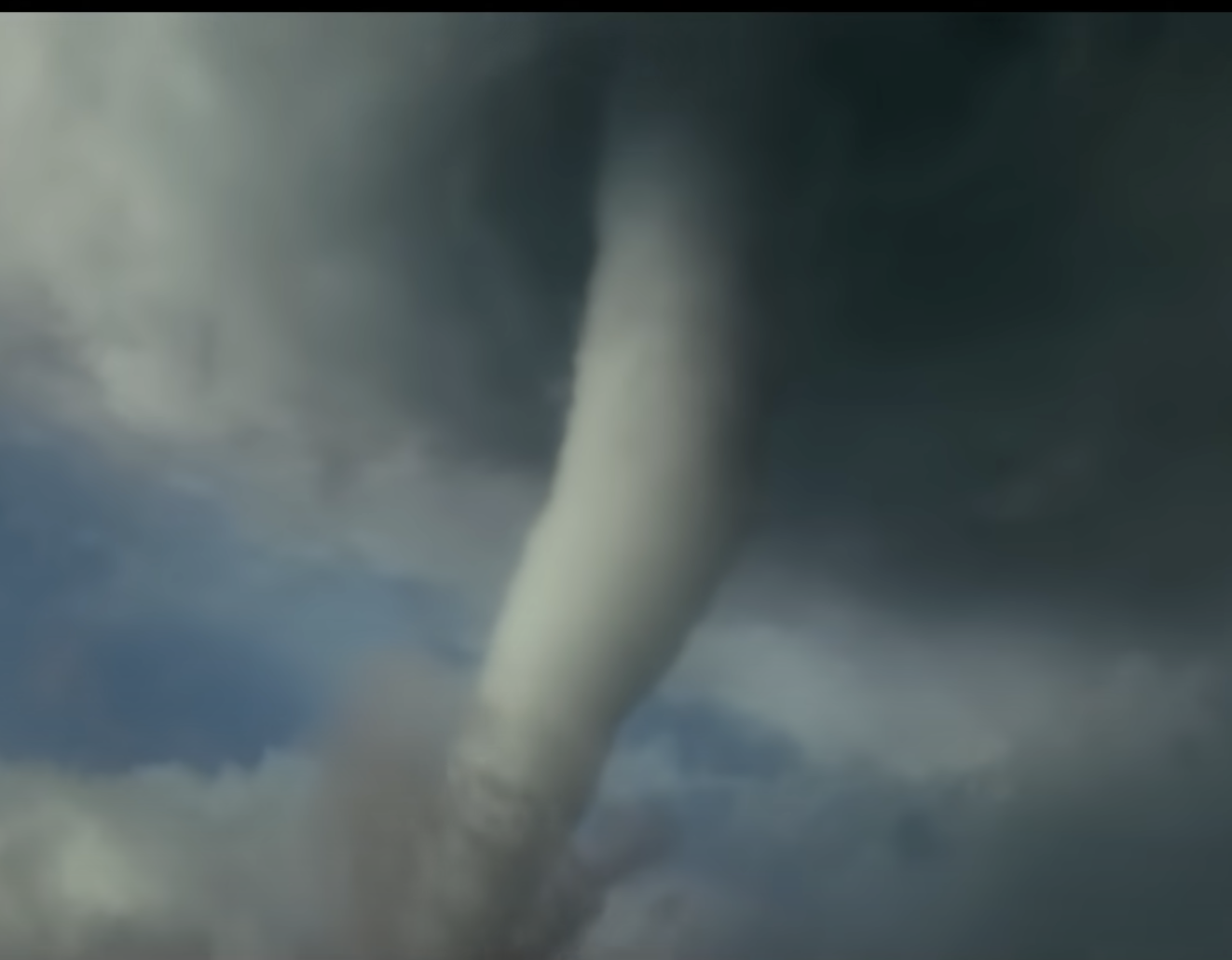 A shot of a tornado in the trailer for "Twisters" in a clip from February 12, 2024 | Source: YouTube/Universal Pictures