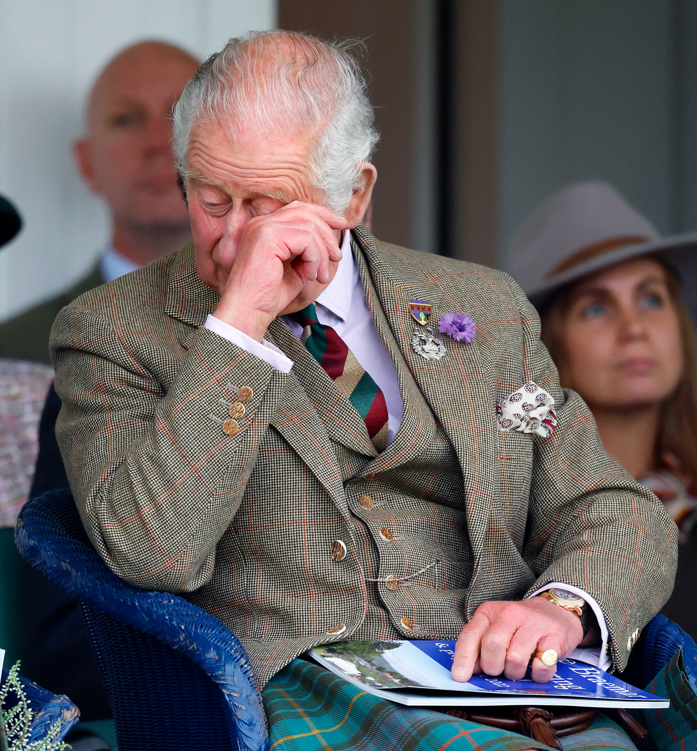 King Charles III attends the Braemar Highland Gathering at The Princess Royal and Duke of Fife Memorial Park on September 3, 2022, in Braemar, Scotland. | Source: Getty Images