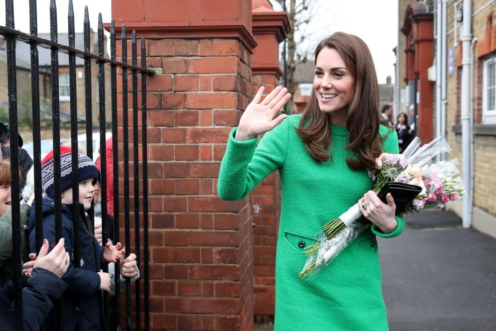 The Duchess of Cambridge visits schools in support of children's mental health | Photo: Getty Images