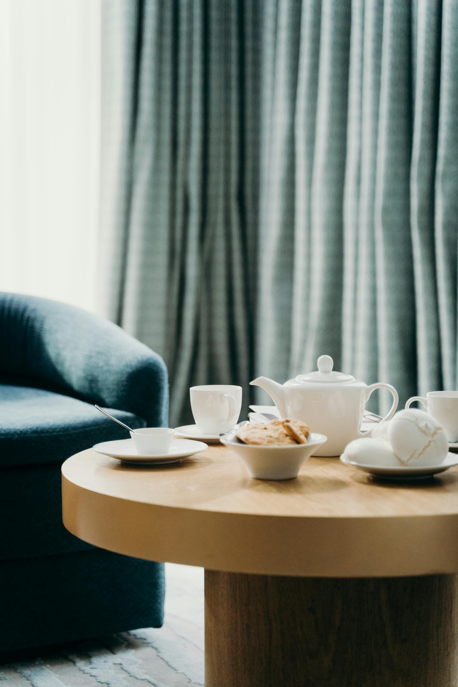Cups of tea on a table | Source: Pexels