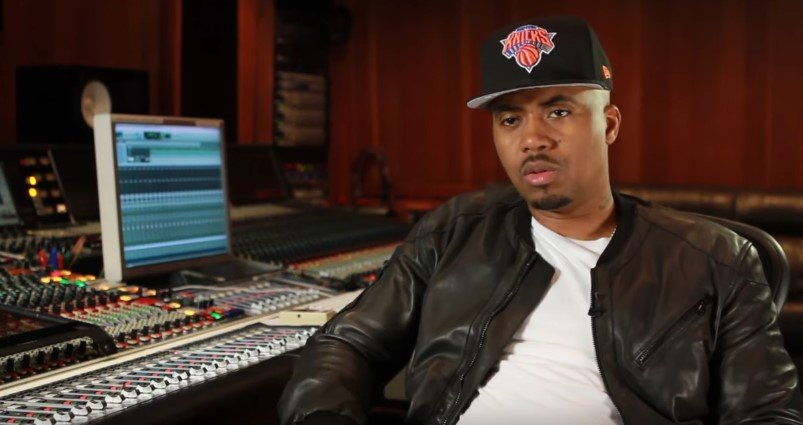 American rapper, Nas during an interview | Youtube / NasOfficial