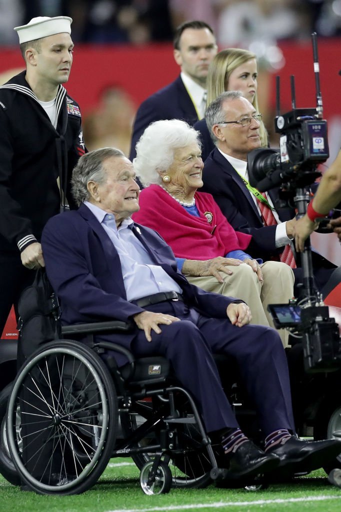 George and Barbara Bush. I Image: Getty Images.