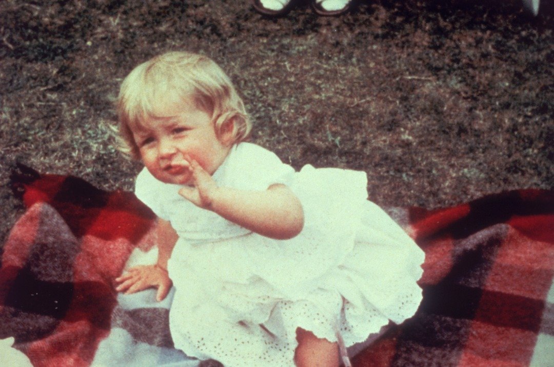 Lady Diana Spencer, later the wife of Prince Charles, on her first birthday at Park House, Sandringham. | Source: Getty Images