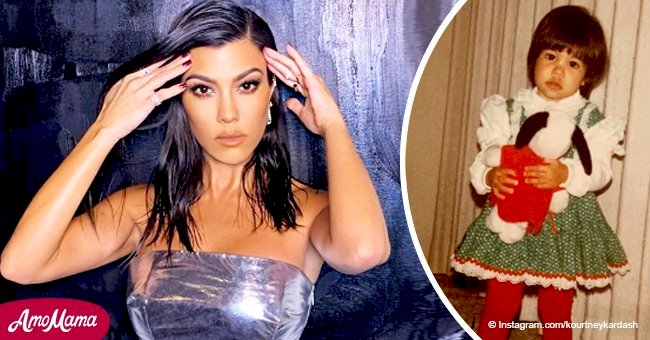 Kourtney Kardashian wears ‘killer fits’ in rare childhood photos bringing Christmas to her fans